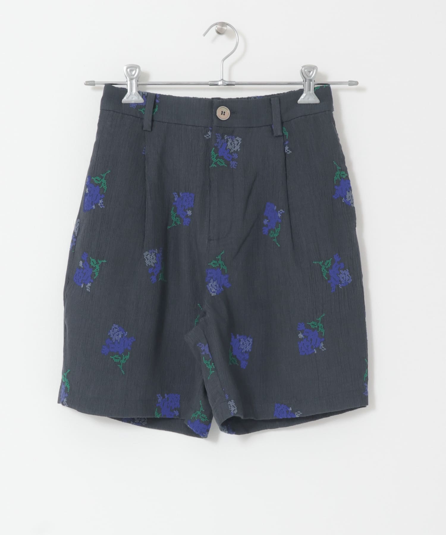 エンブロイダリーショートパンツ NAVY one