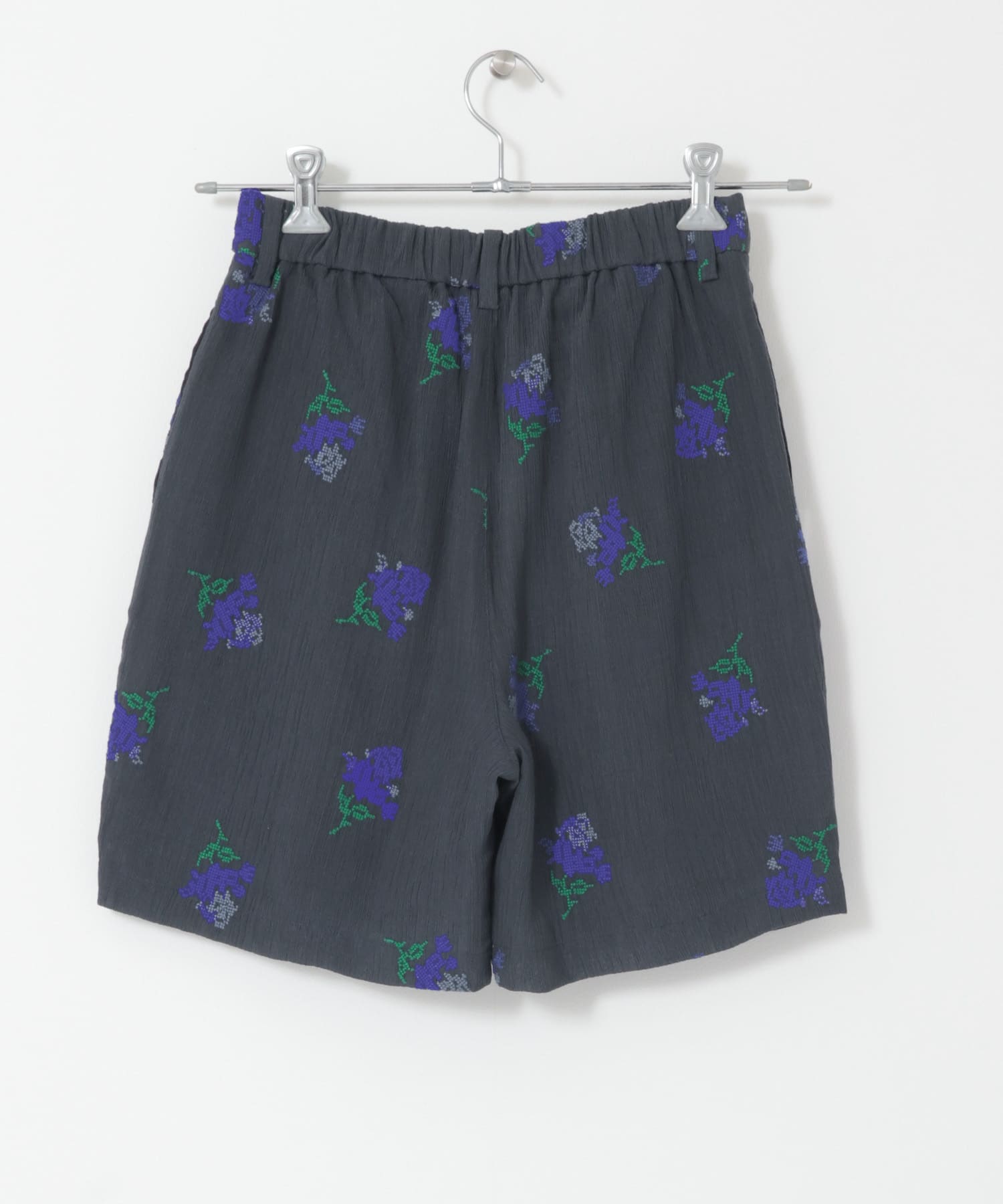 エンブロイダリーショートパンツ NAVY one
