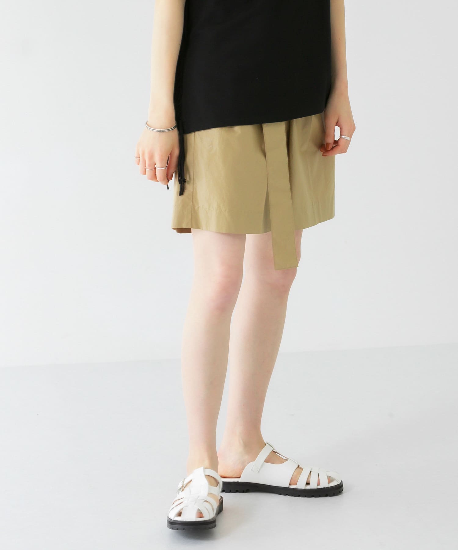 身長：159cm サイズ：one