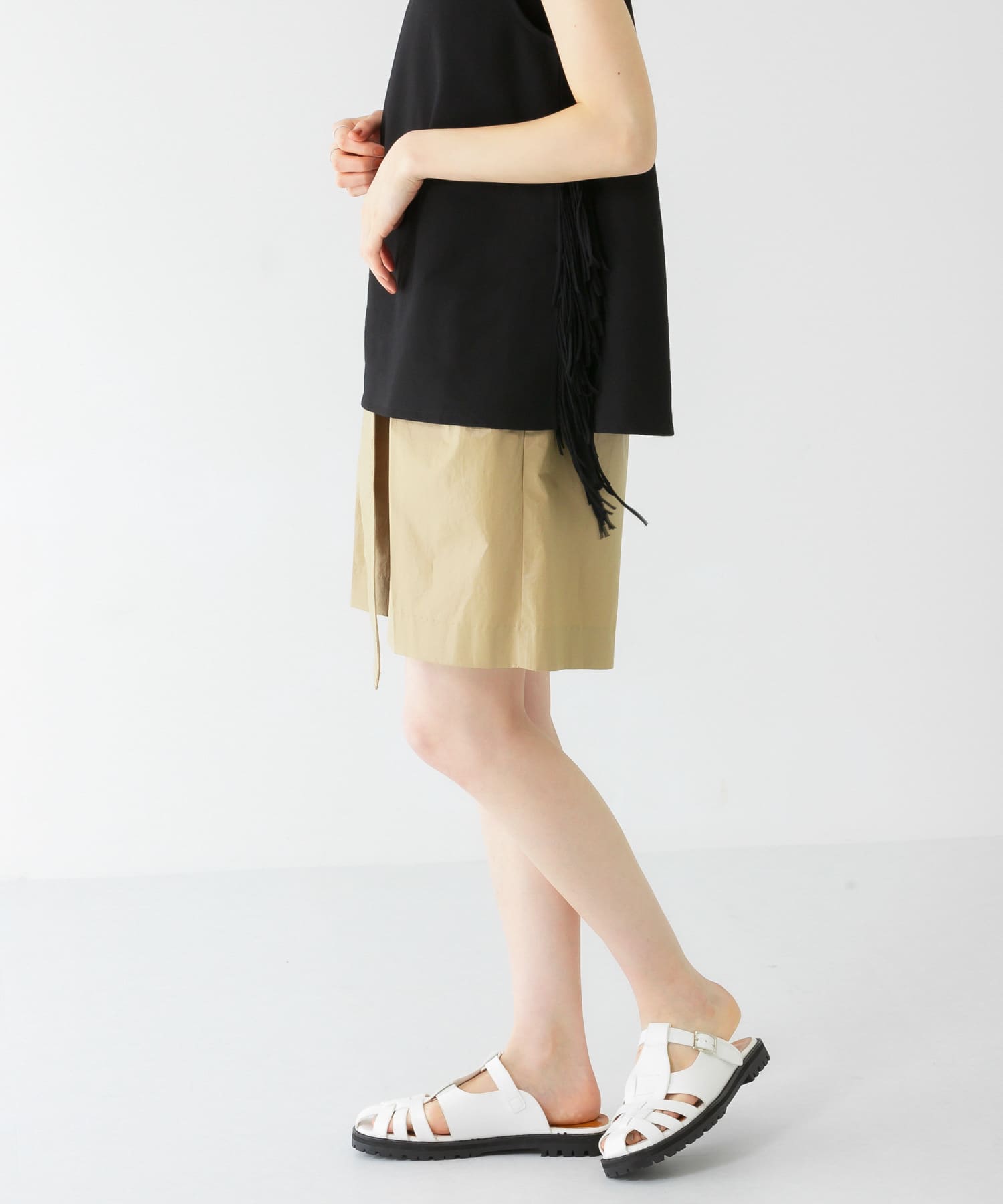 身長：159cm サイズ：one