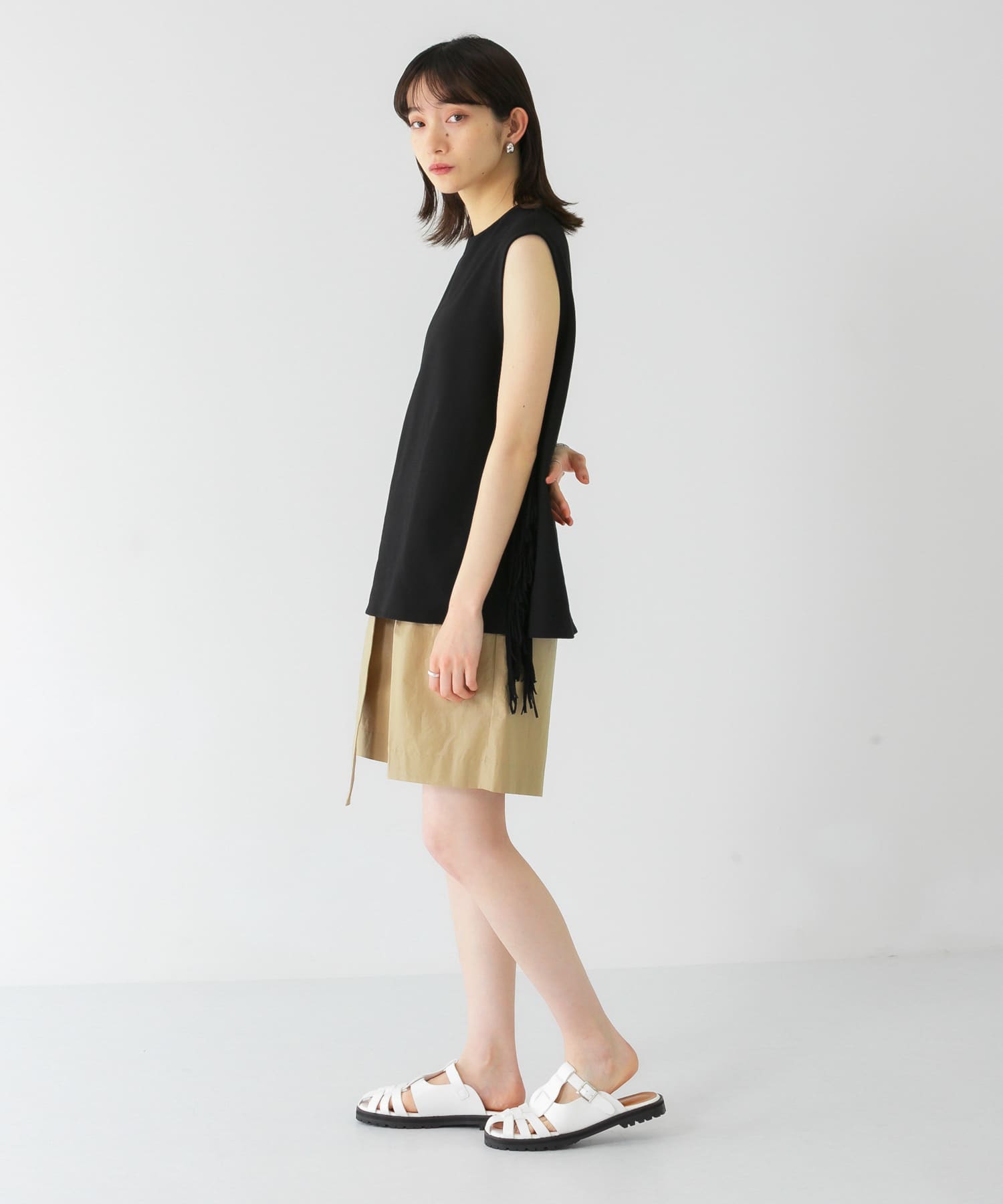 身長：159cm サイズ：one