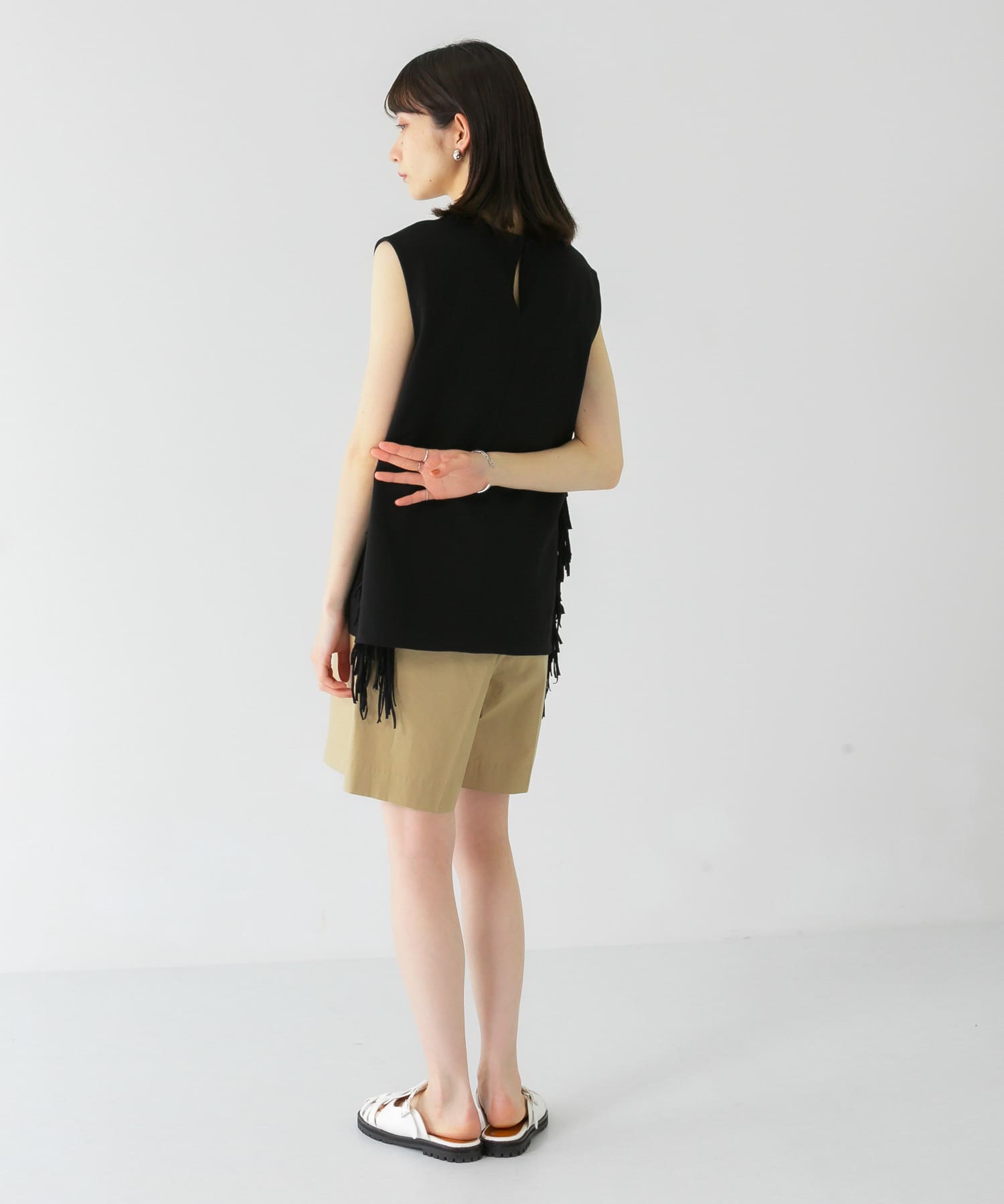 身長：159cm サイズ：one