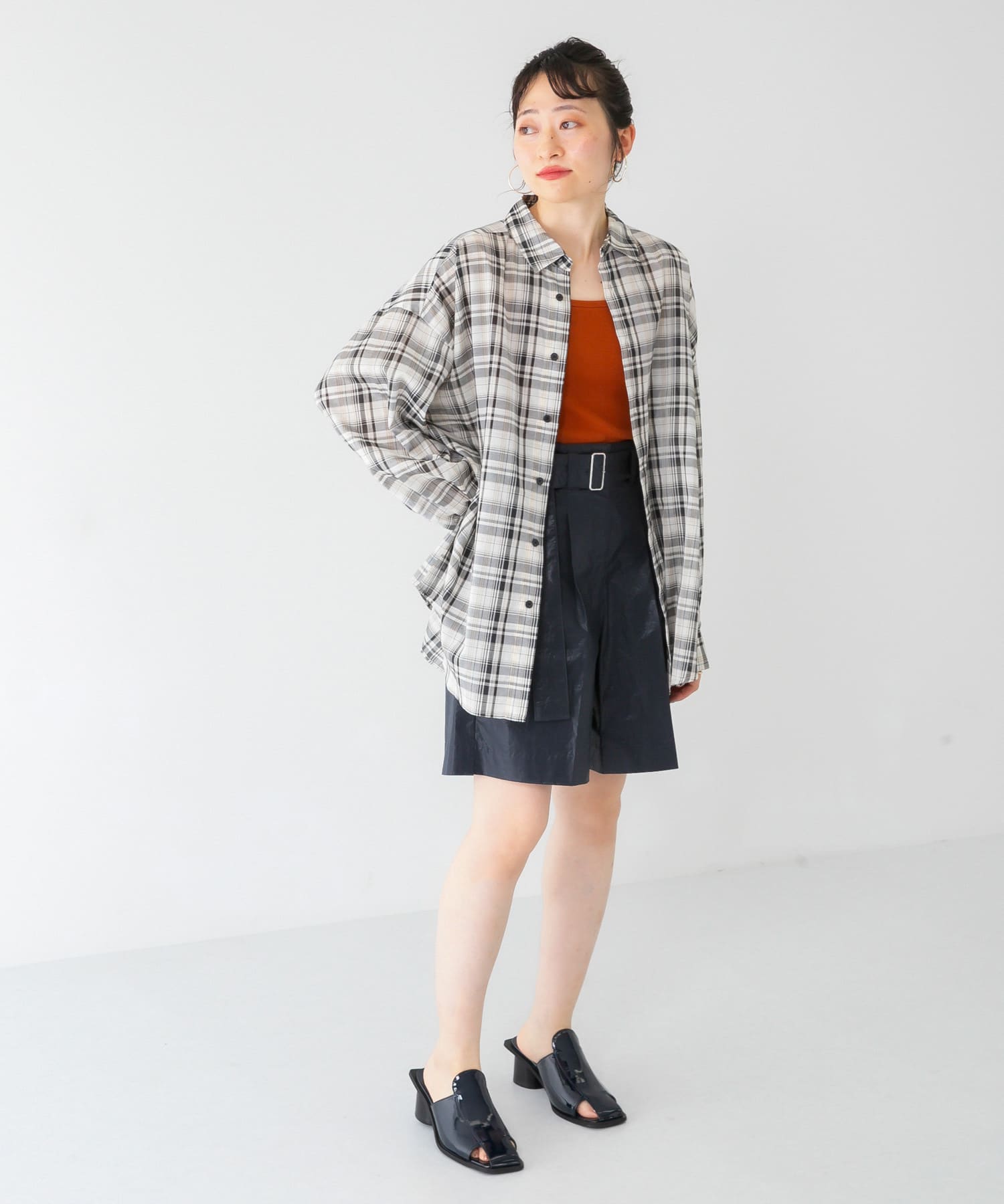 身長：155cm サイズ：one