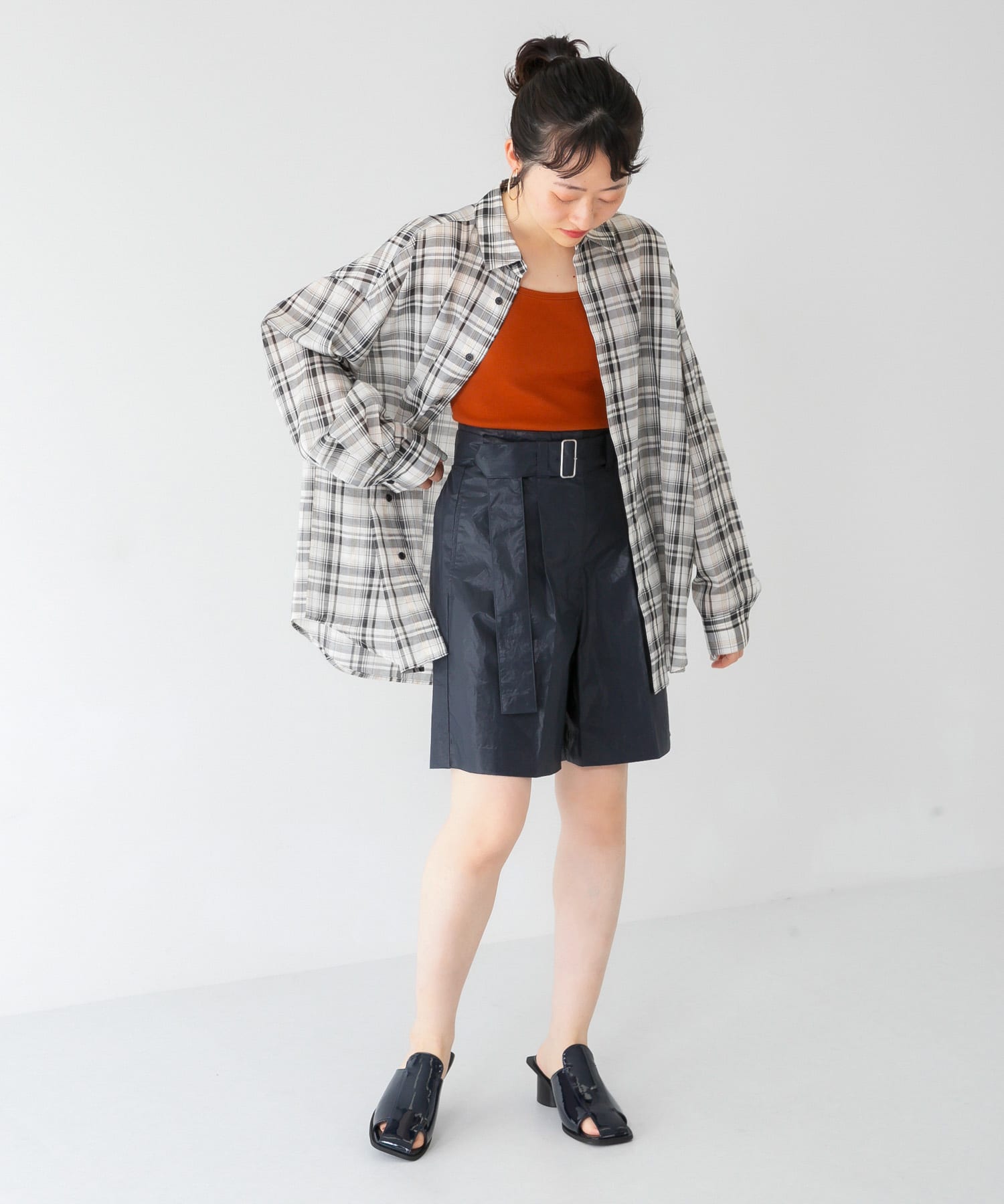 身長：155cm サイズ：one