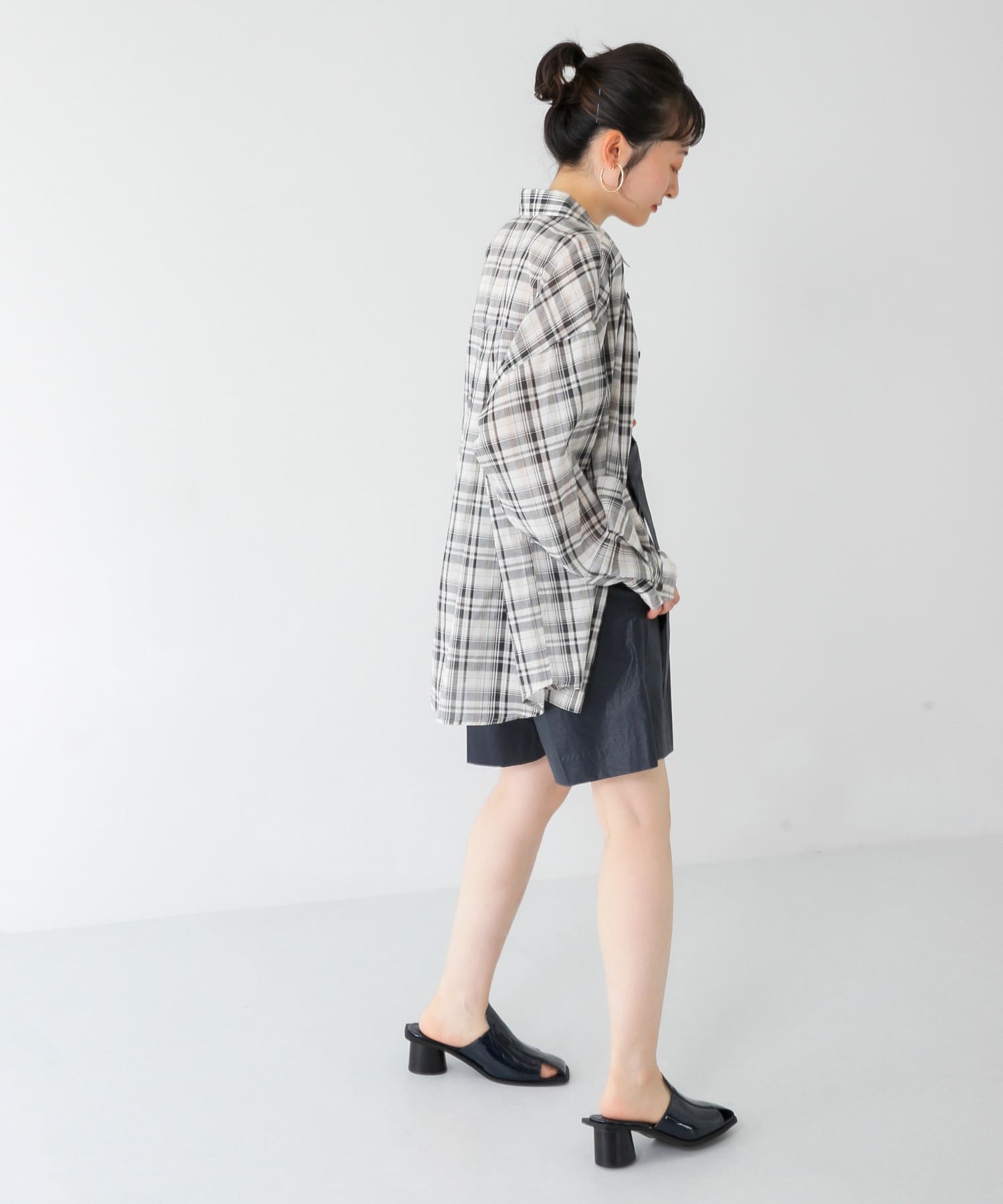 身長：155cm サイズ：one