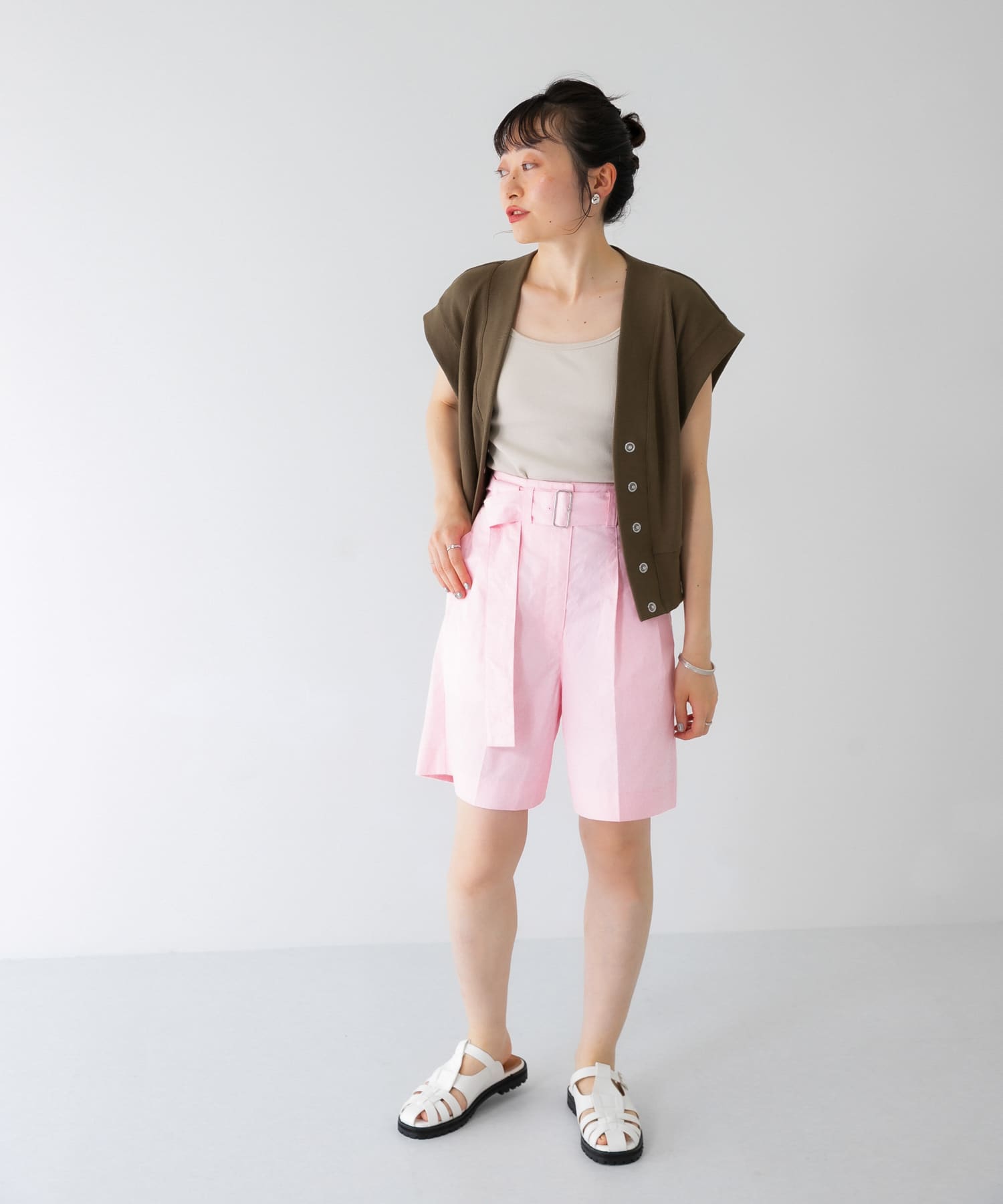 身長：155cm サイズ：one