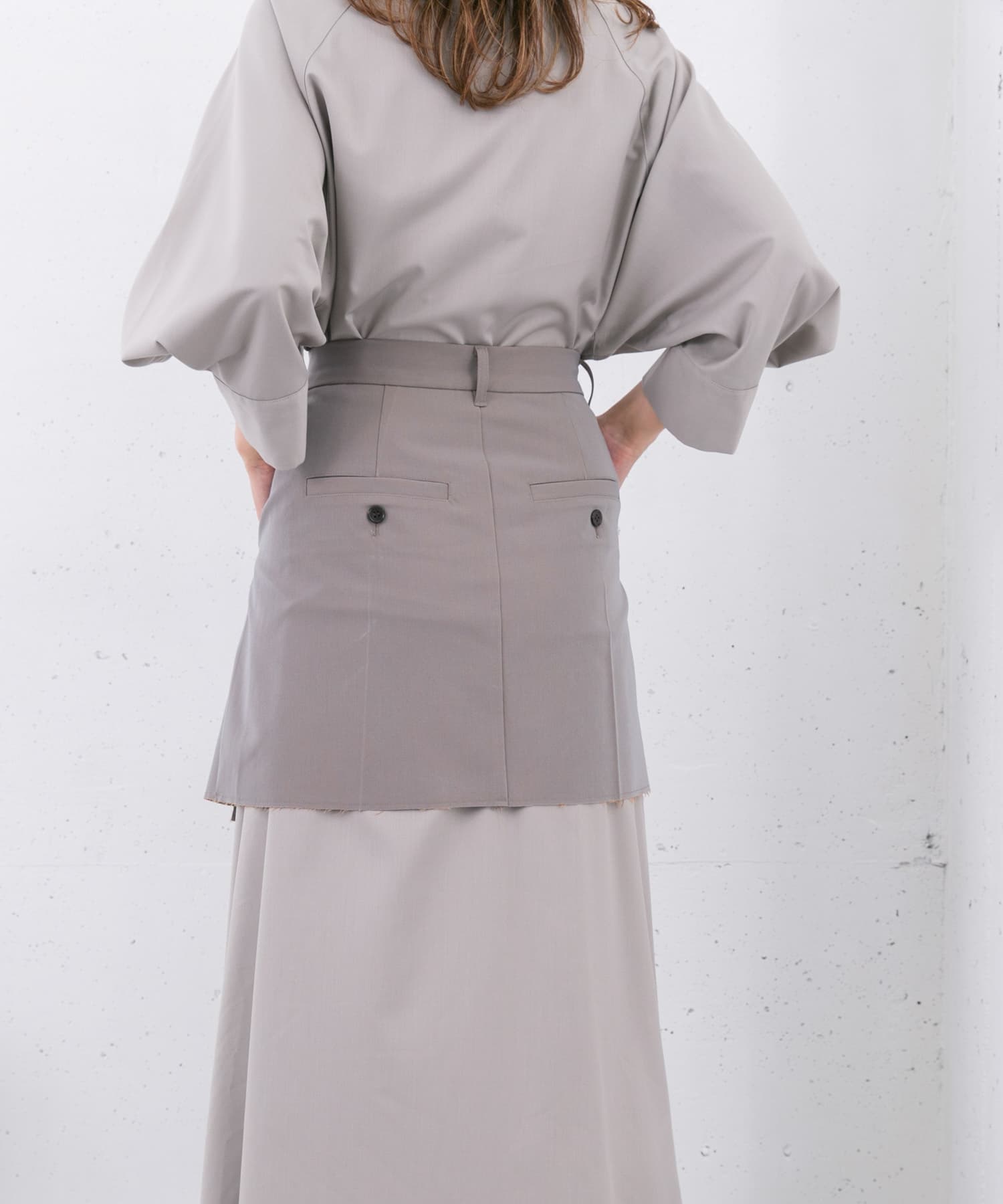 身長：165cm サイズ：one