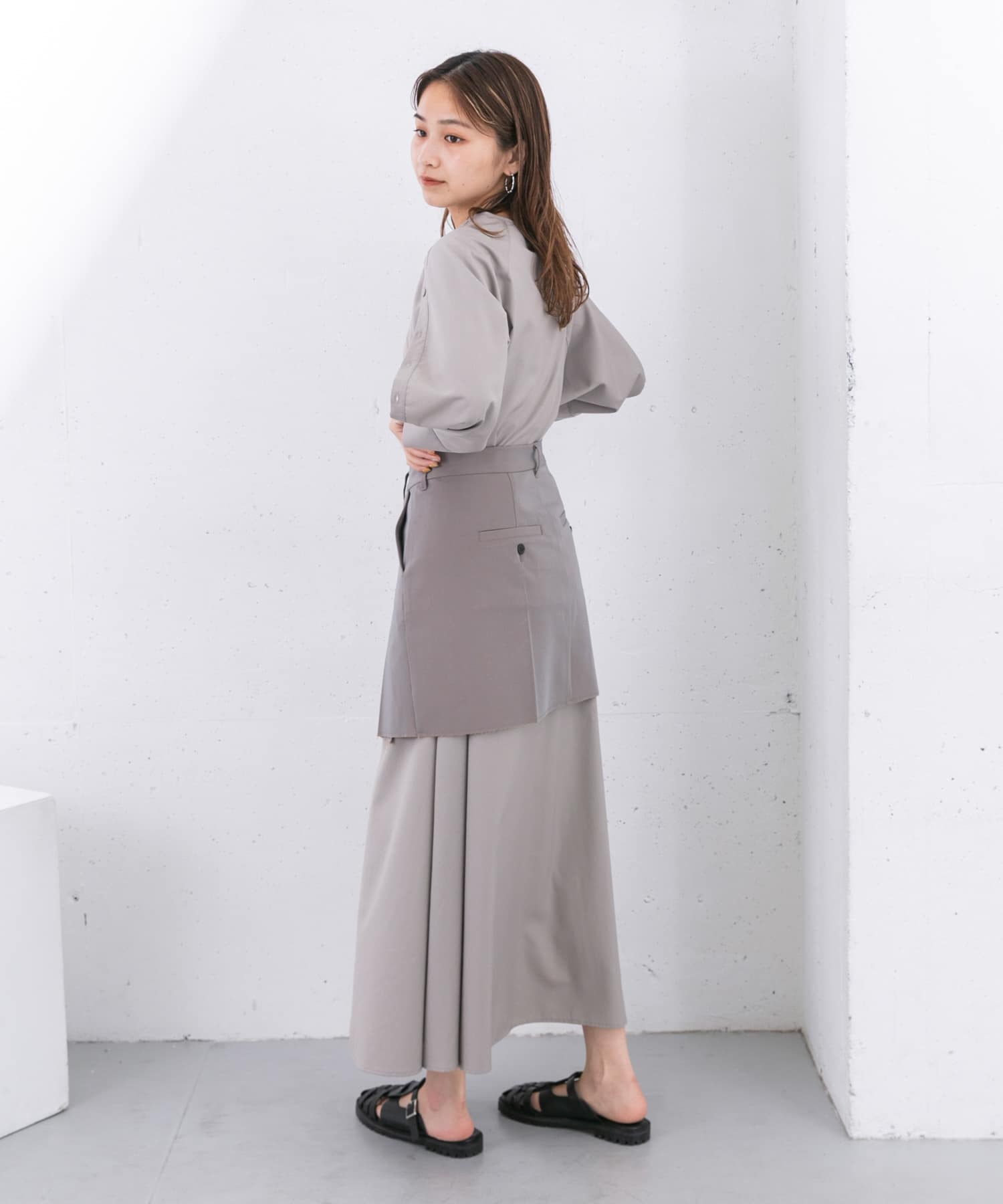 身長：165cm サイズ：one