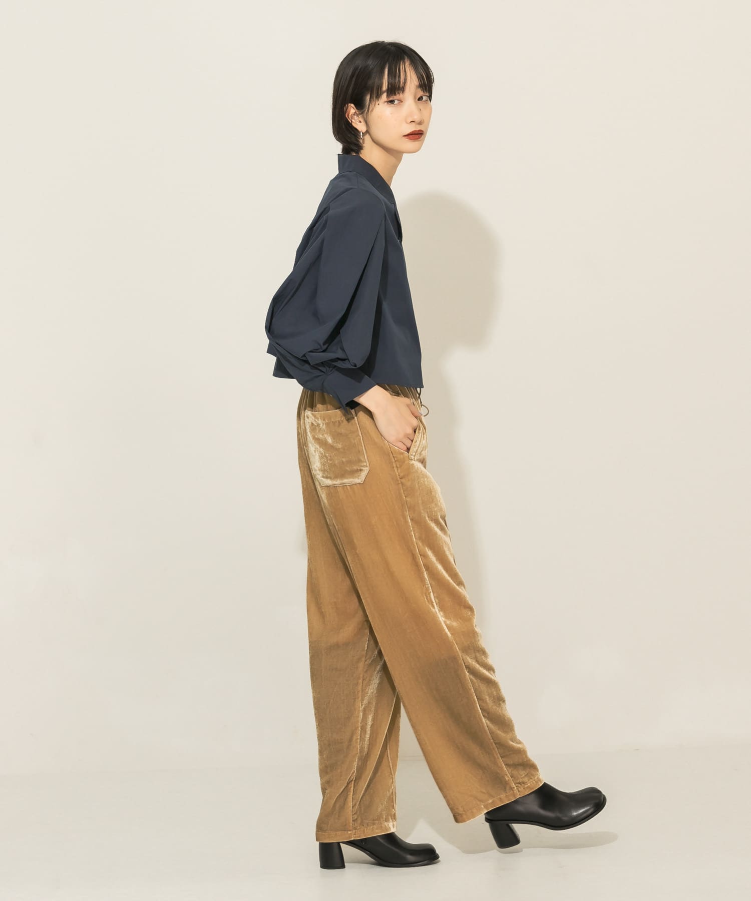 身長：159cm サイズ：one