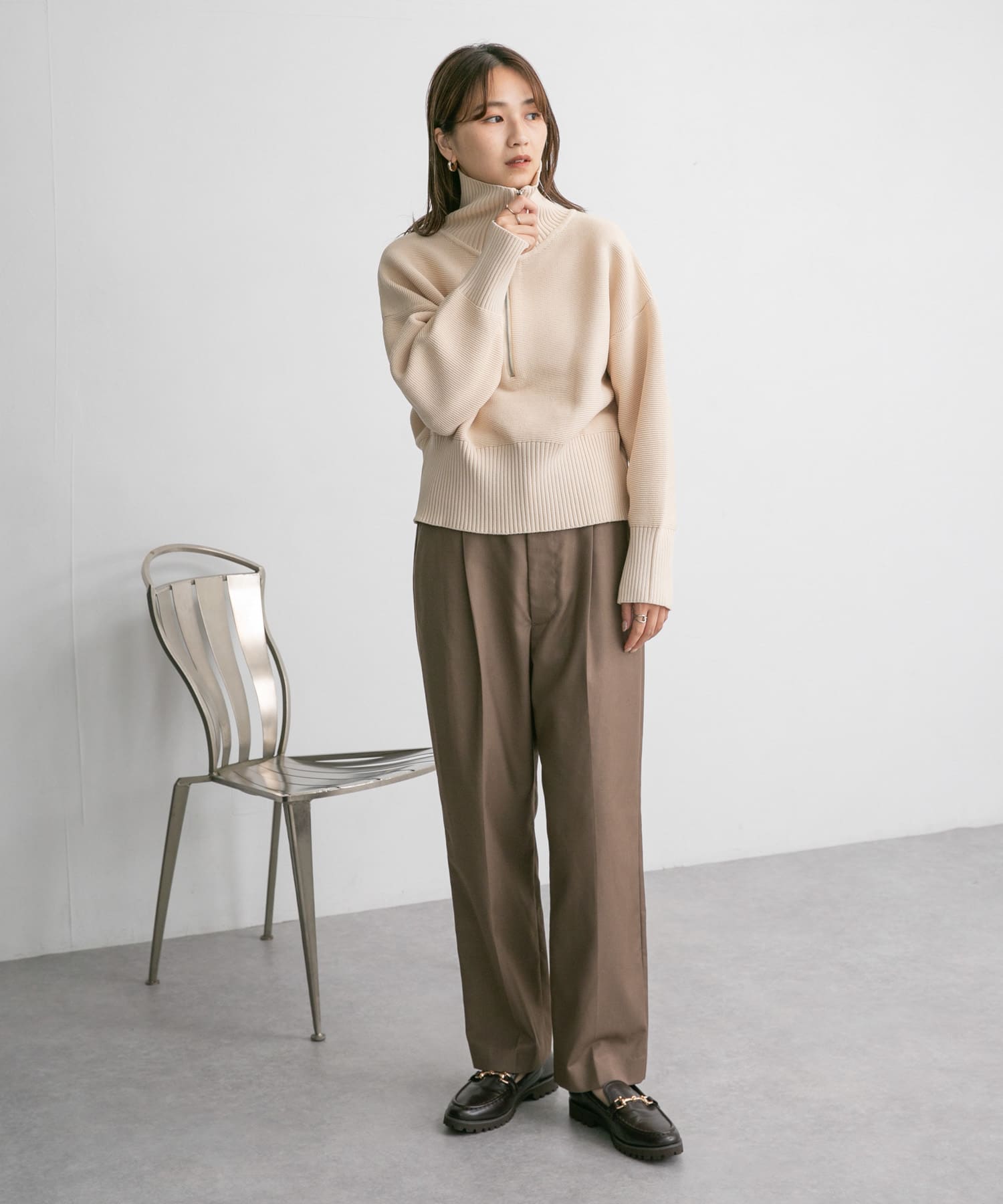 身長：165cm サイズ：one