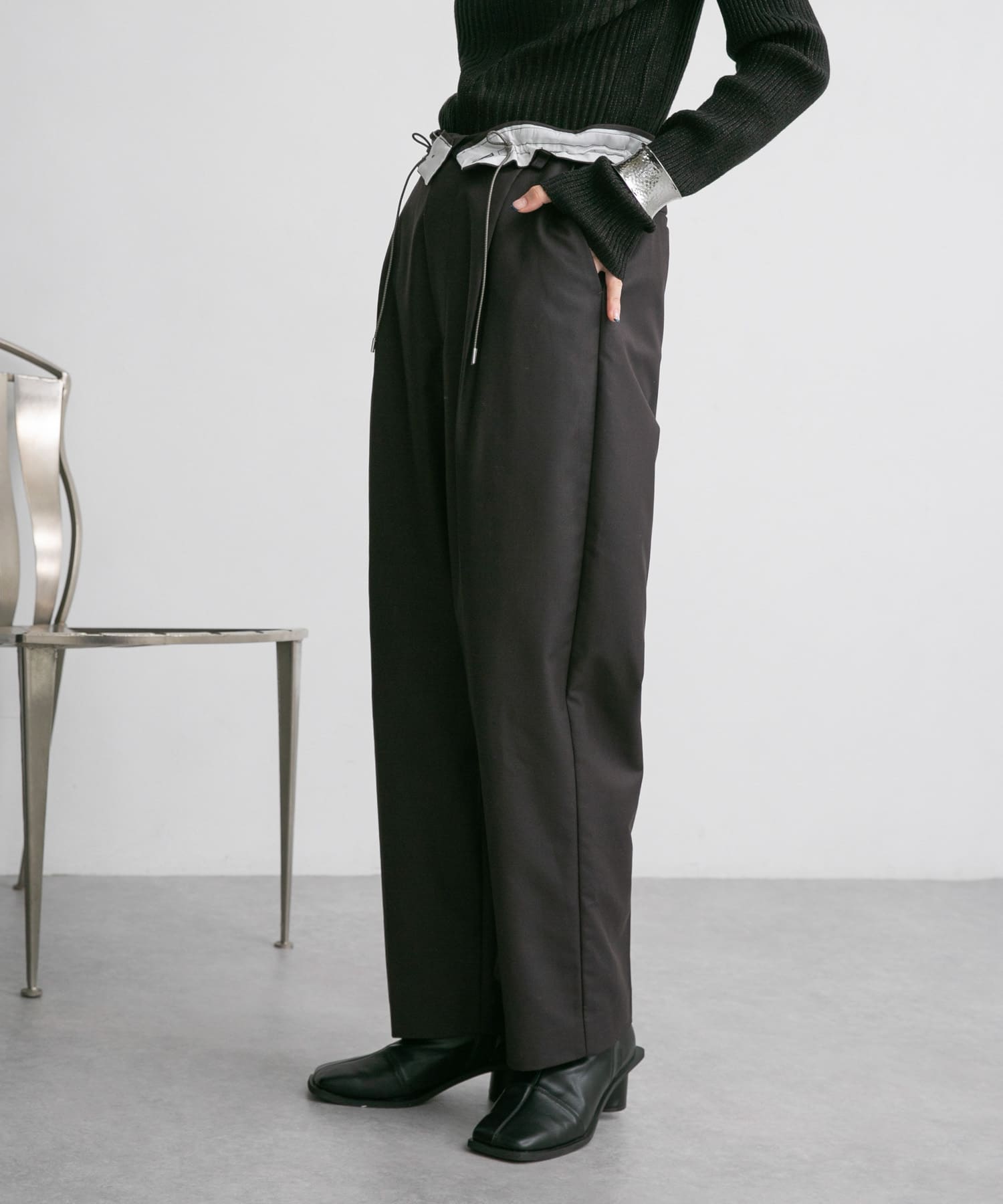 身長：160cm サイズ：one