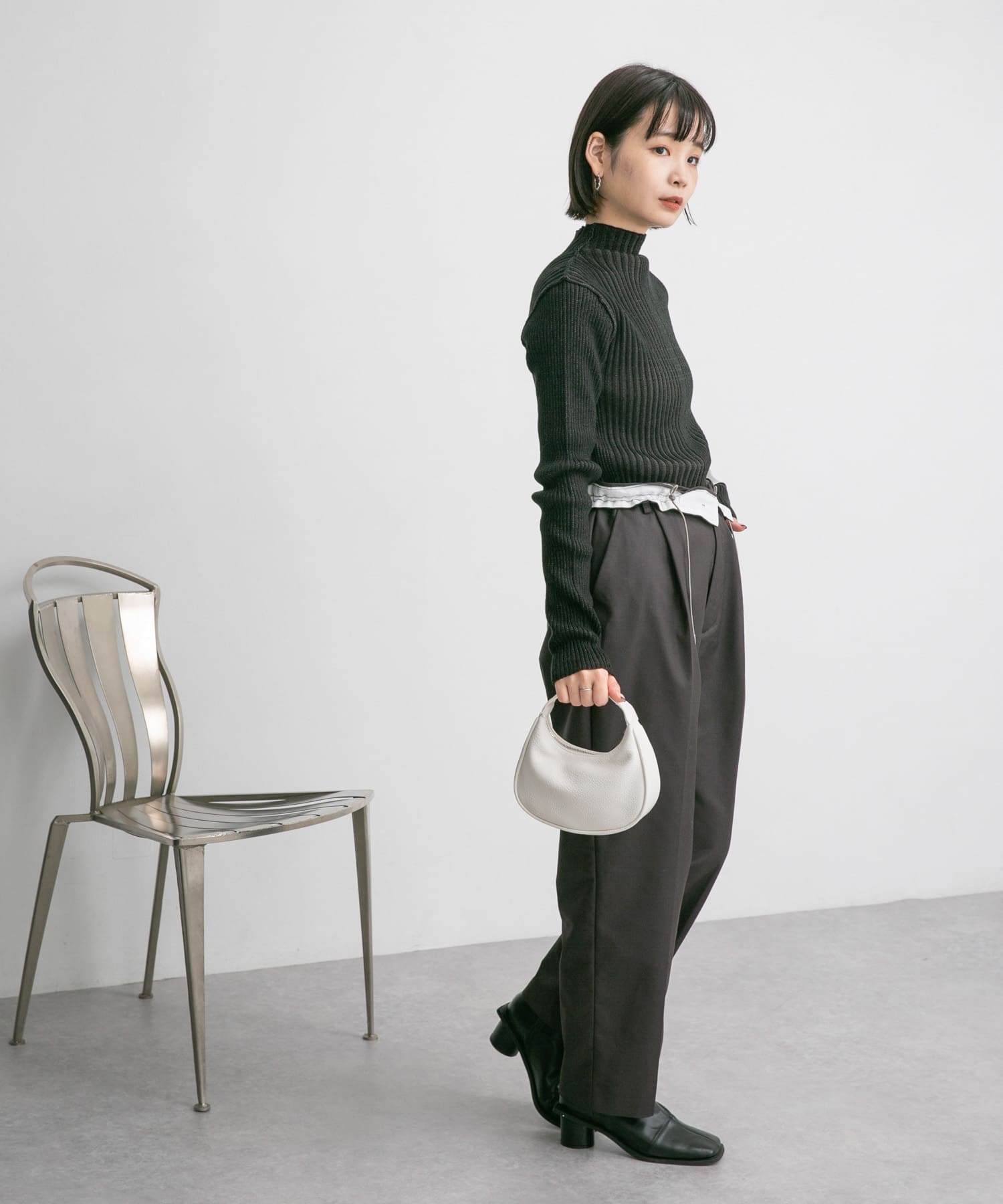 身長：160cm サイズ：one