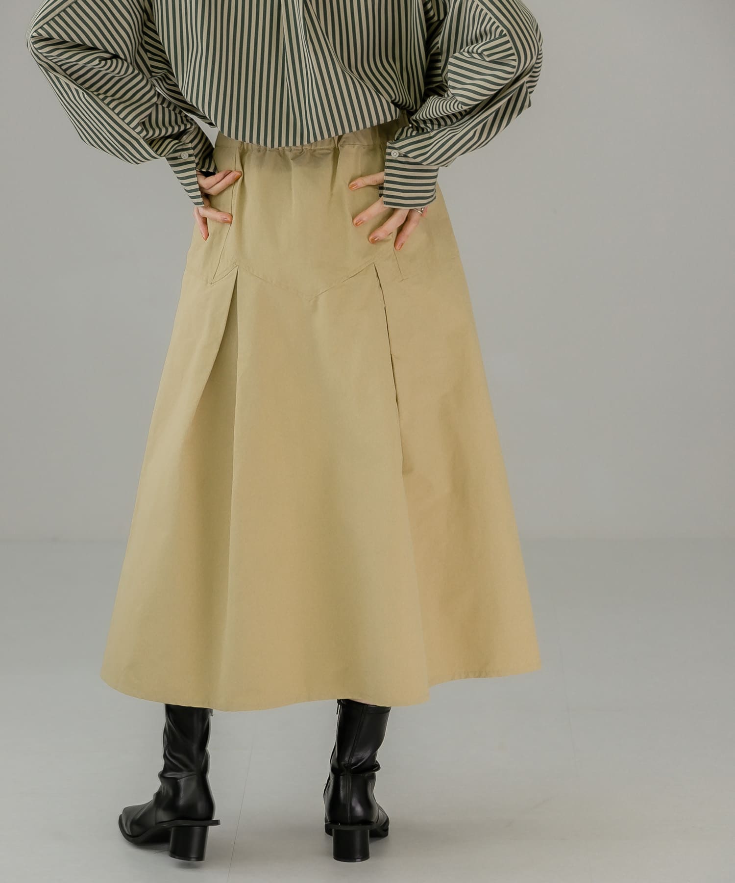 身長：159cm サイズ：one