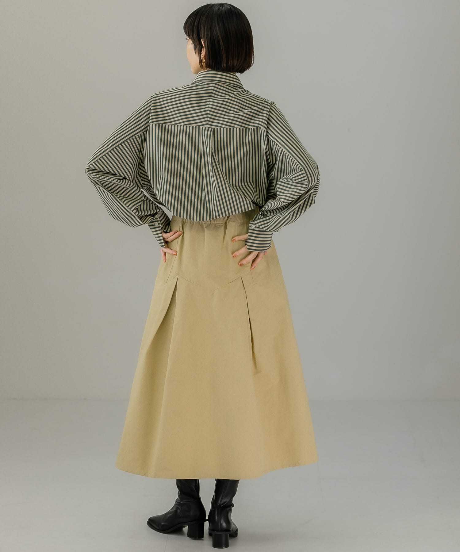 身長：159cm サイズ：one