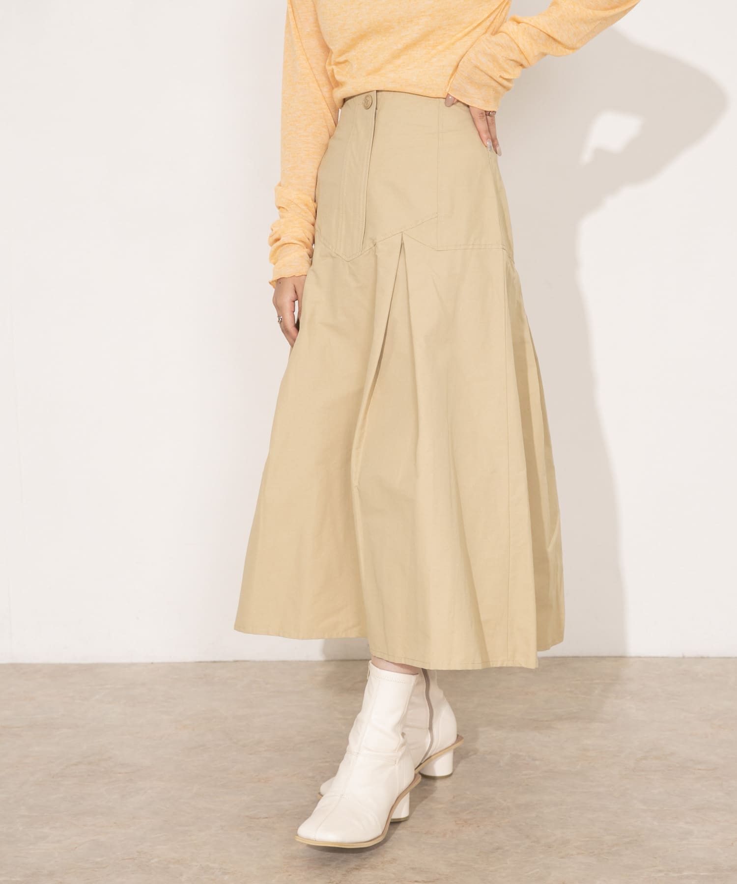 身長：160cm サイズ：one