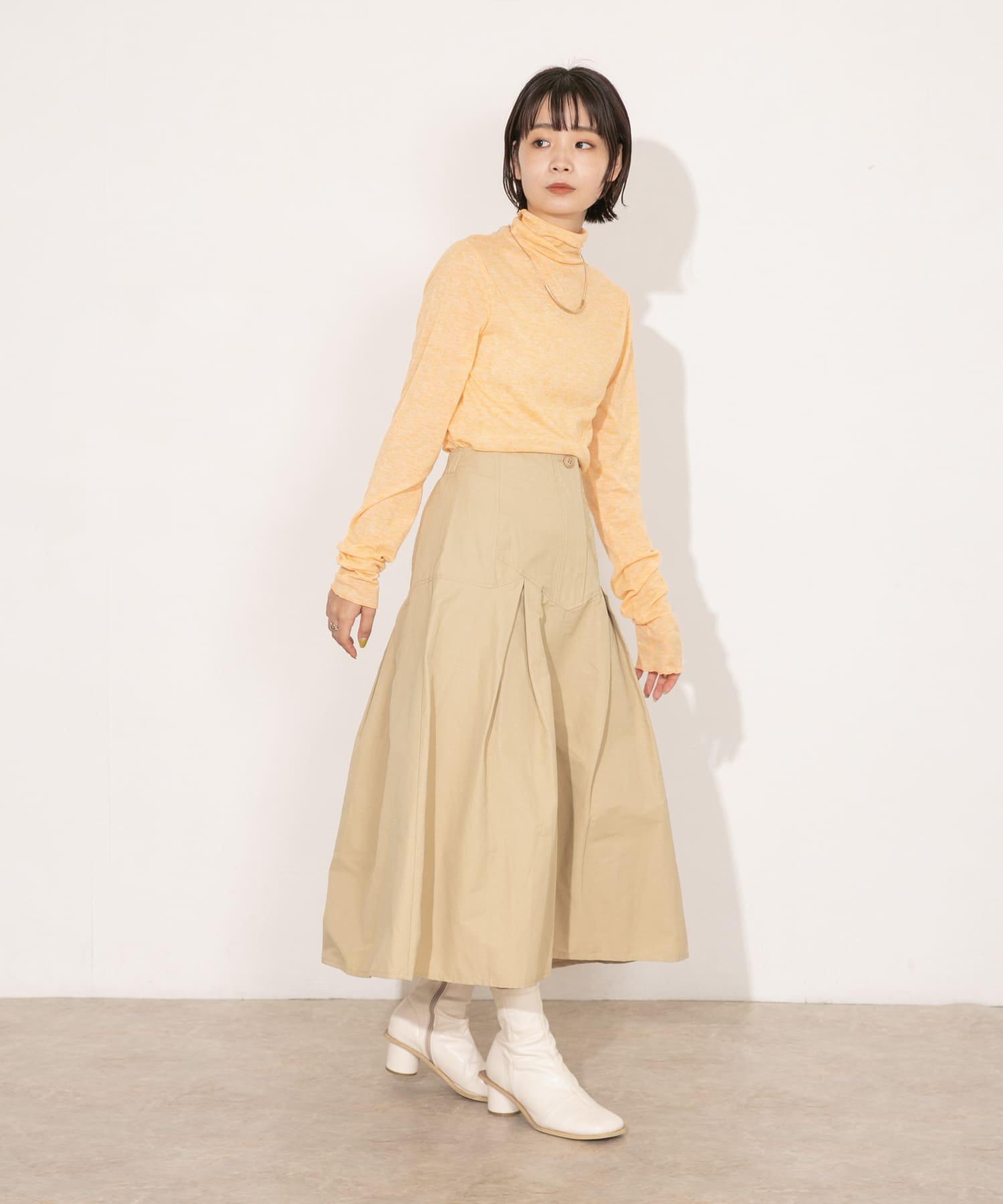 身長：160cm サイズ：one