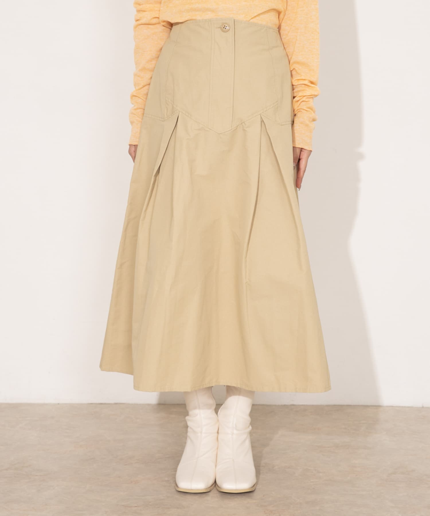 身長：160cm サイズ：one