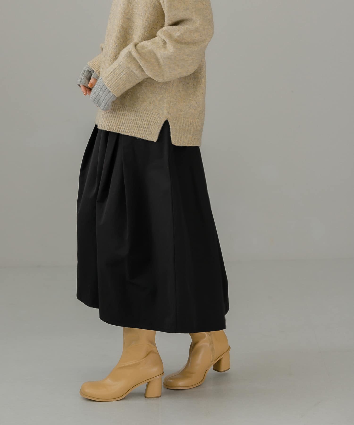身長：159cm サイズ：one