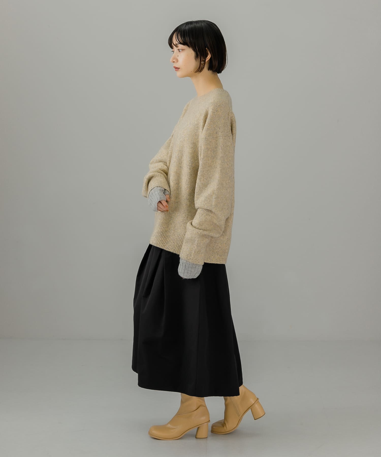 身長：159cm サイズ：one