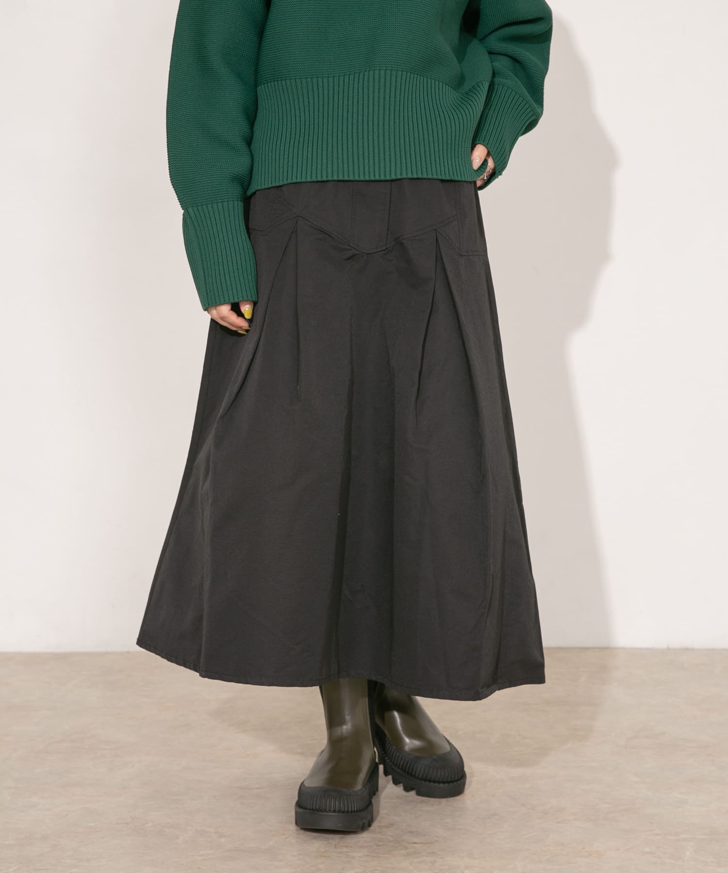 身長：160cm サイズ：one