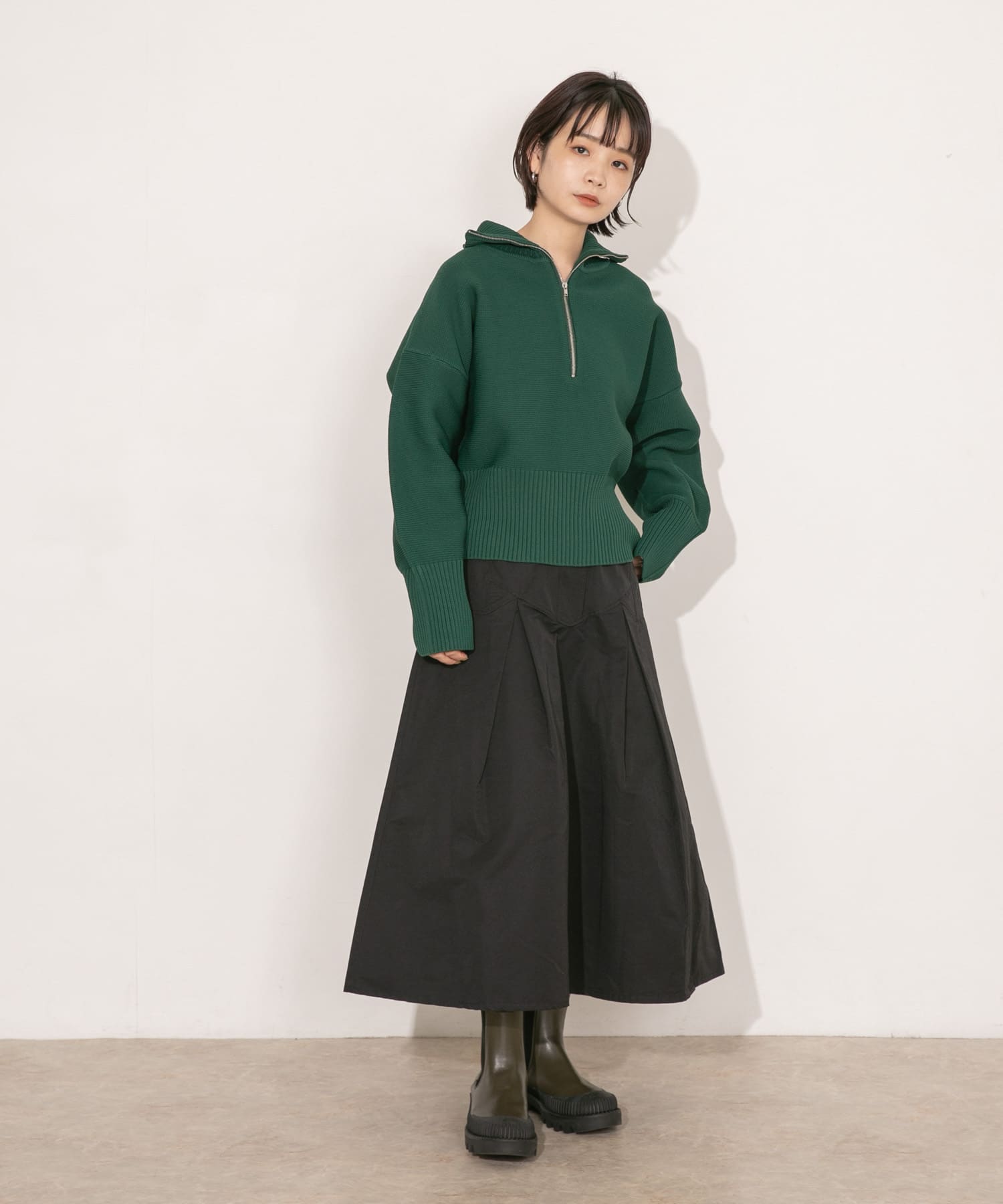 身長：160cm サイズ：one