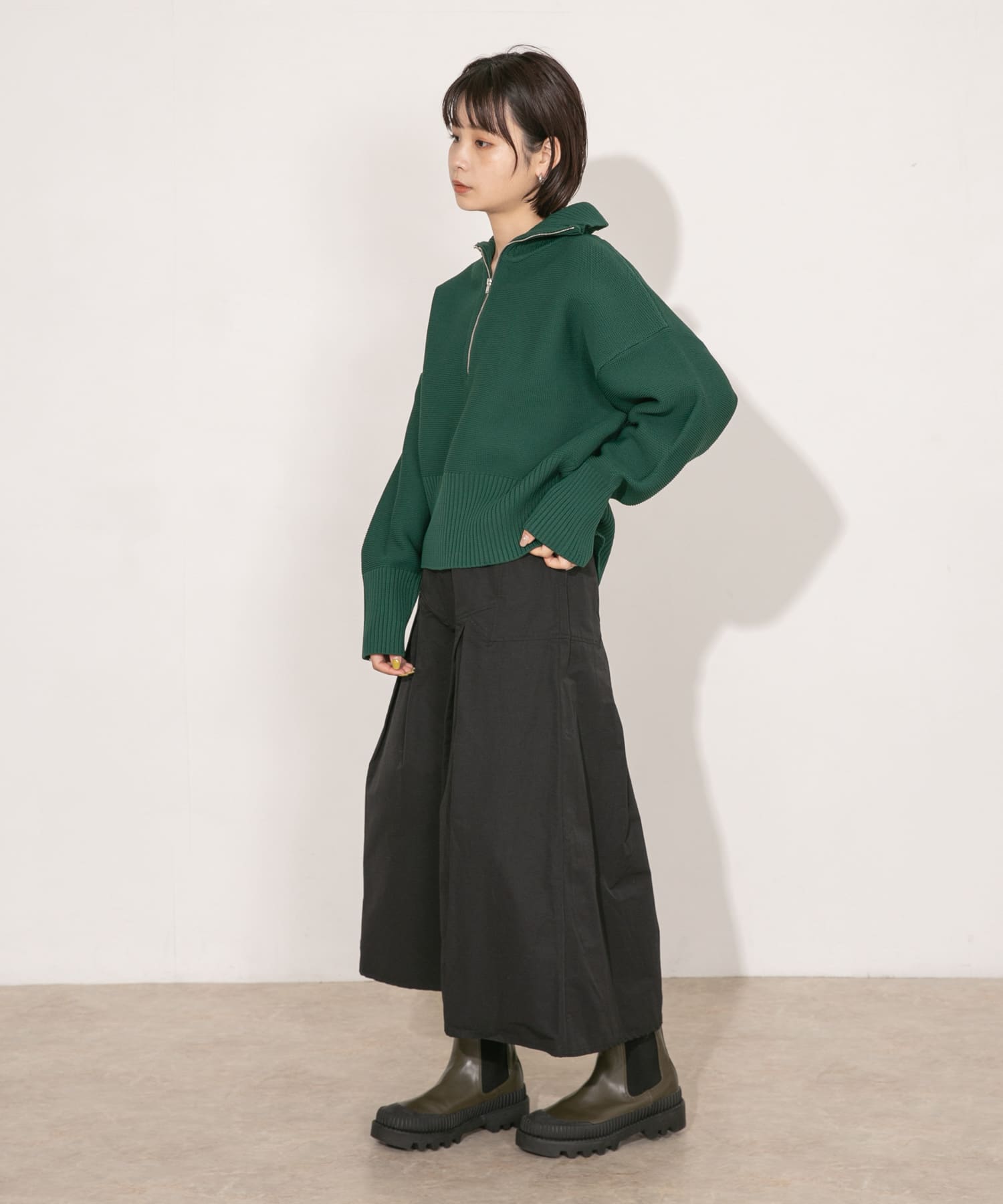 身長：160cm サイズ：one