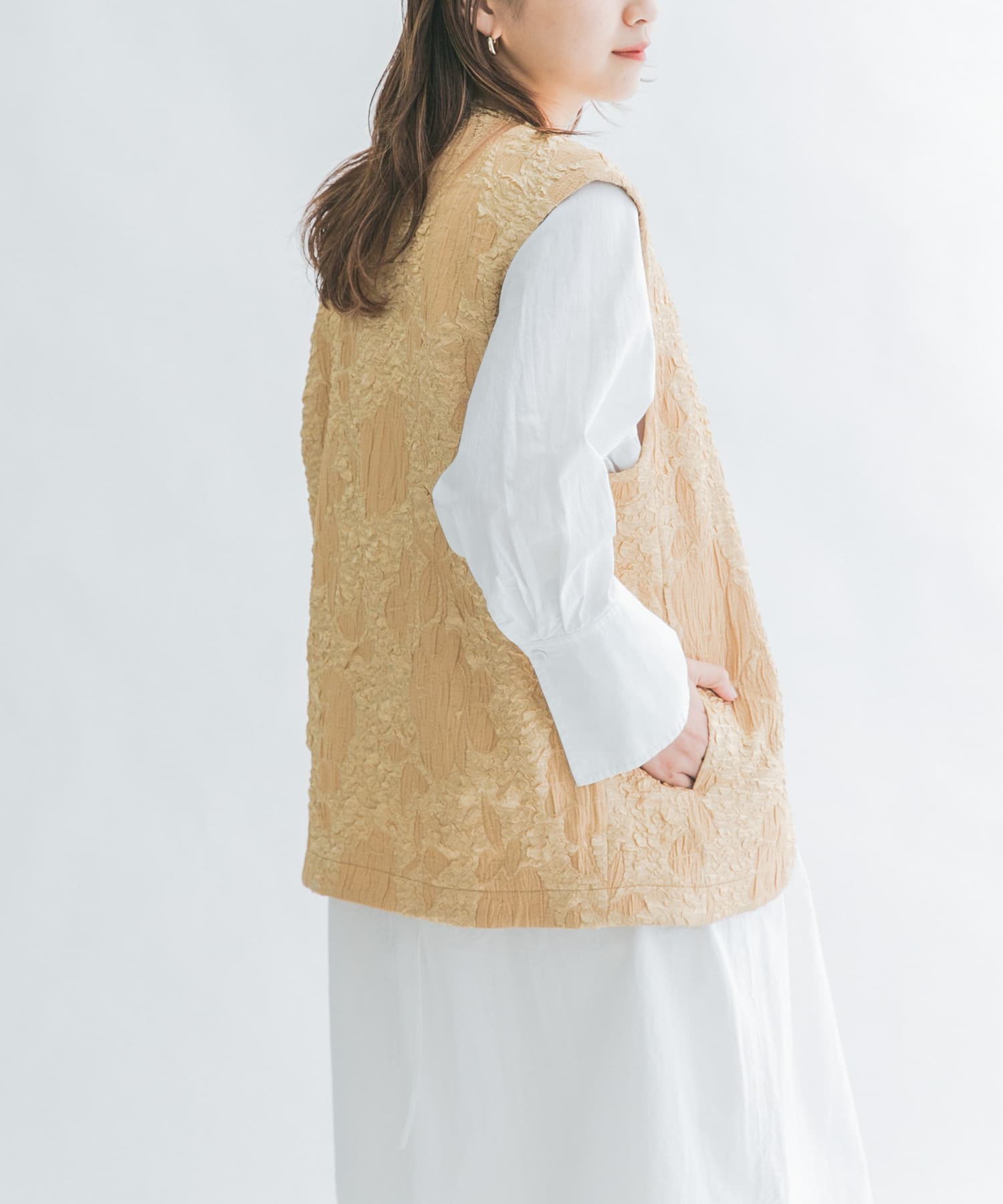 身長：165cm サイズ：one