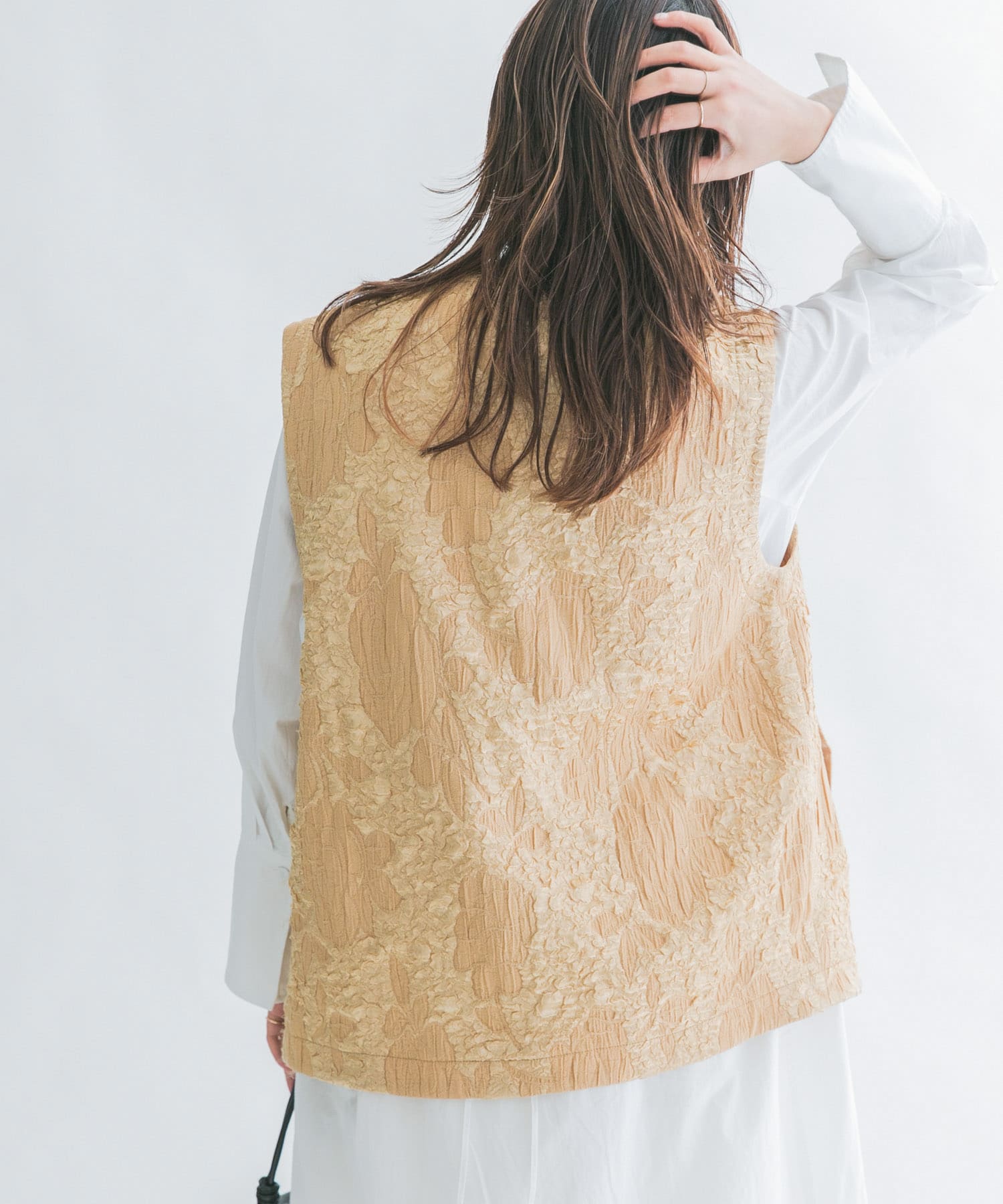 身長：165cm サイズ：one