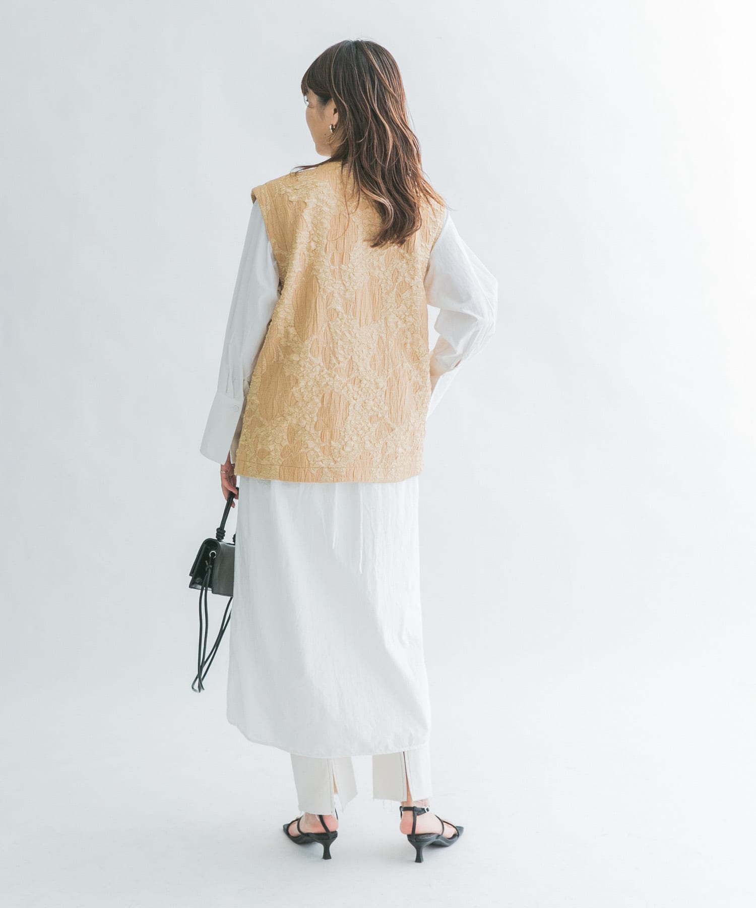 身長：165cm サイズ：one