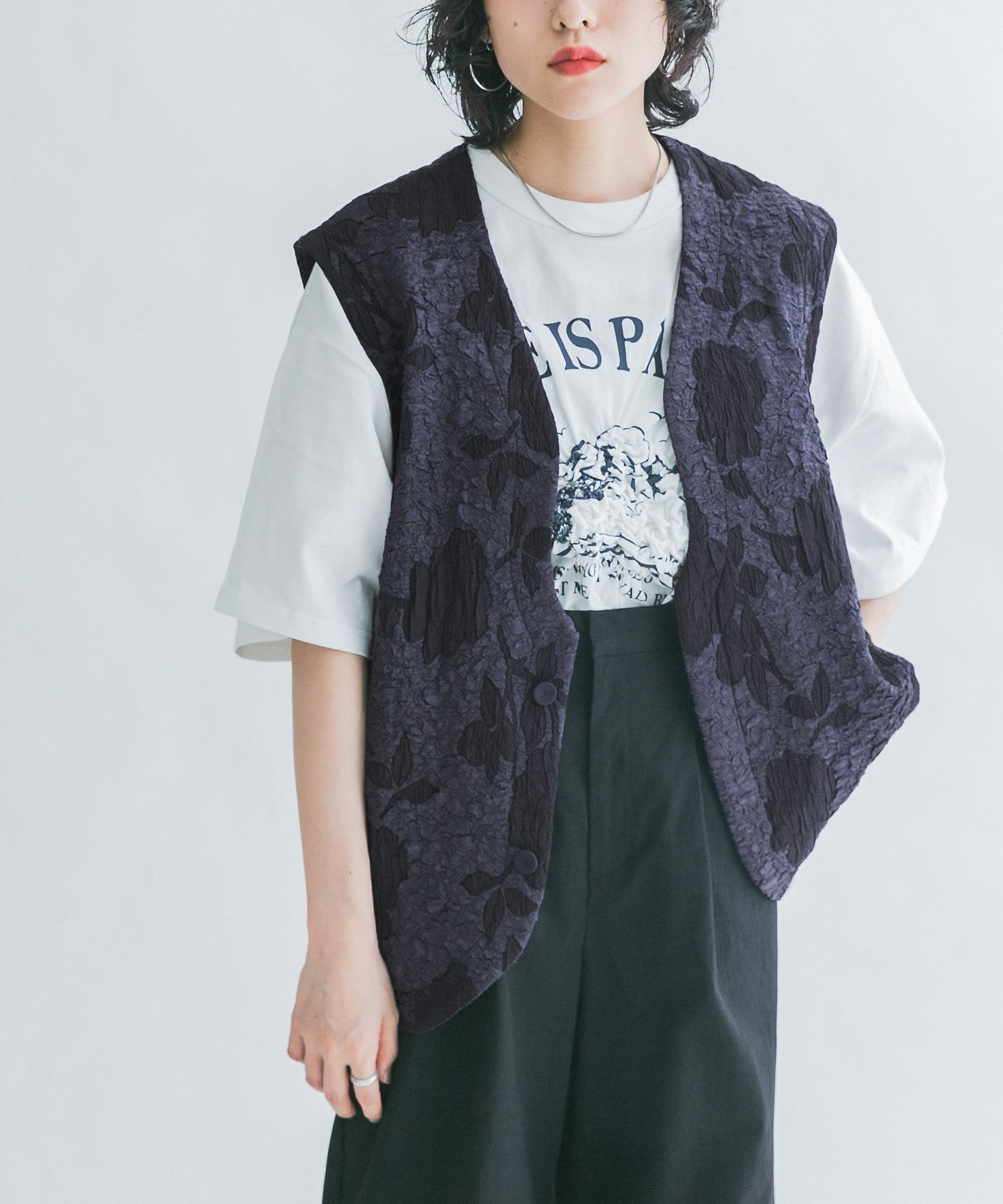 身長：160cm サイズ：one