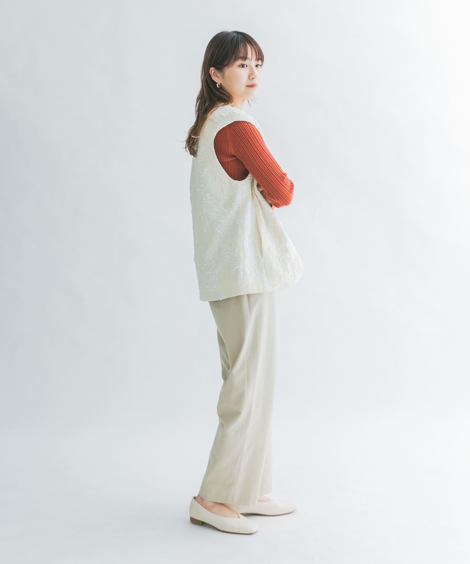 身長：165cm サイズ：one