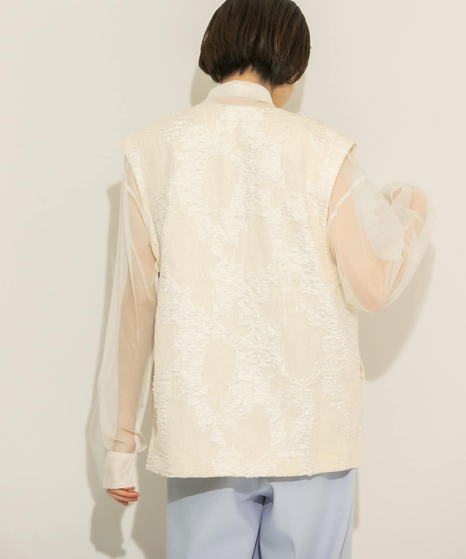 身長：159cm サイズ：one