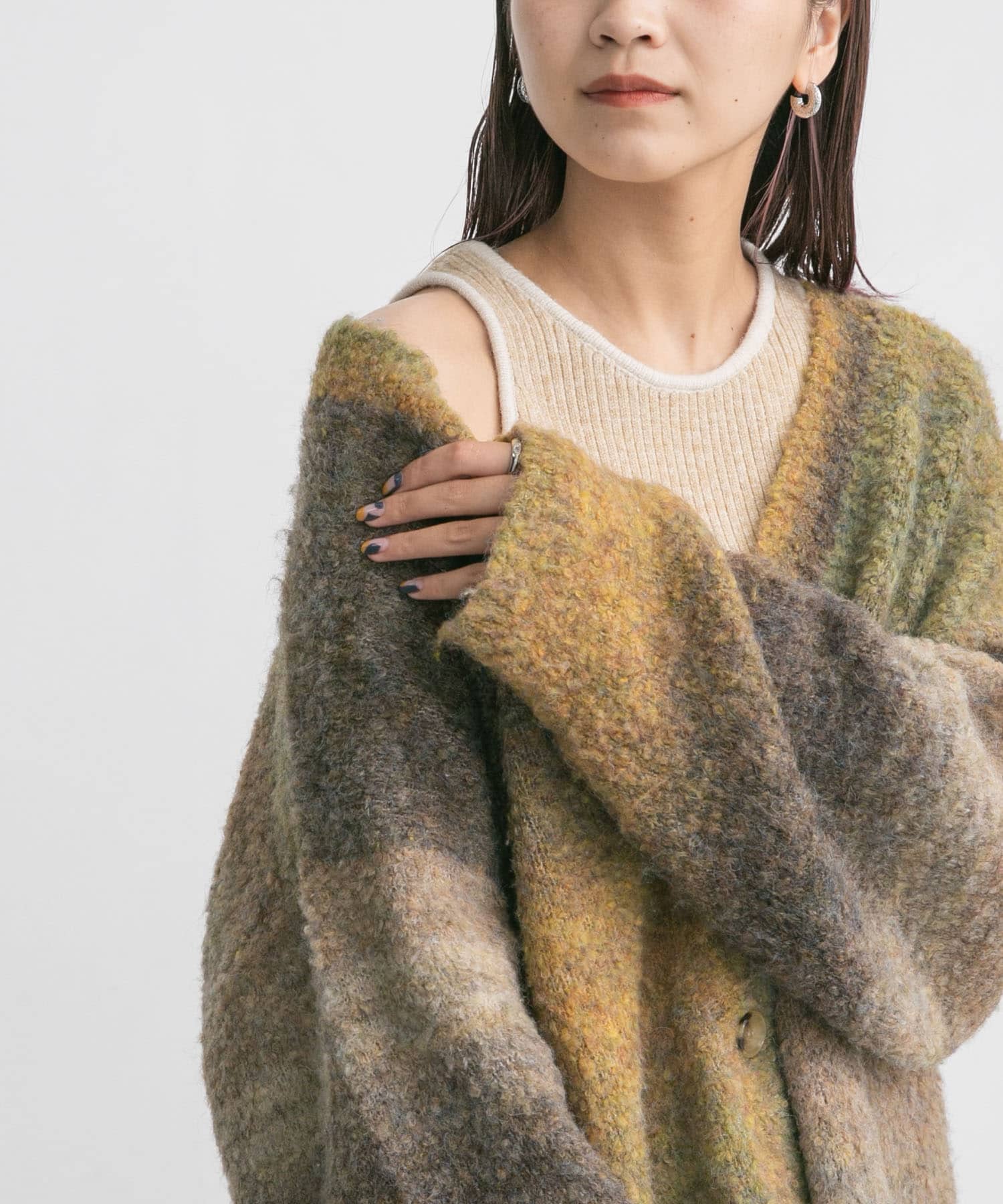 身長：165cm サイズ：one