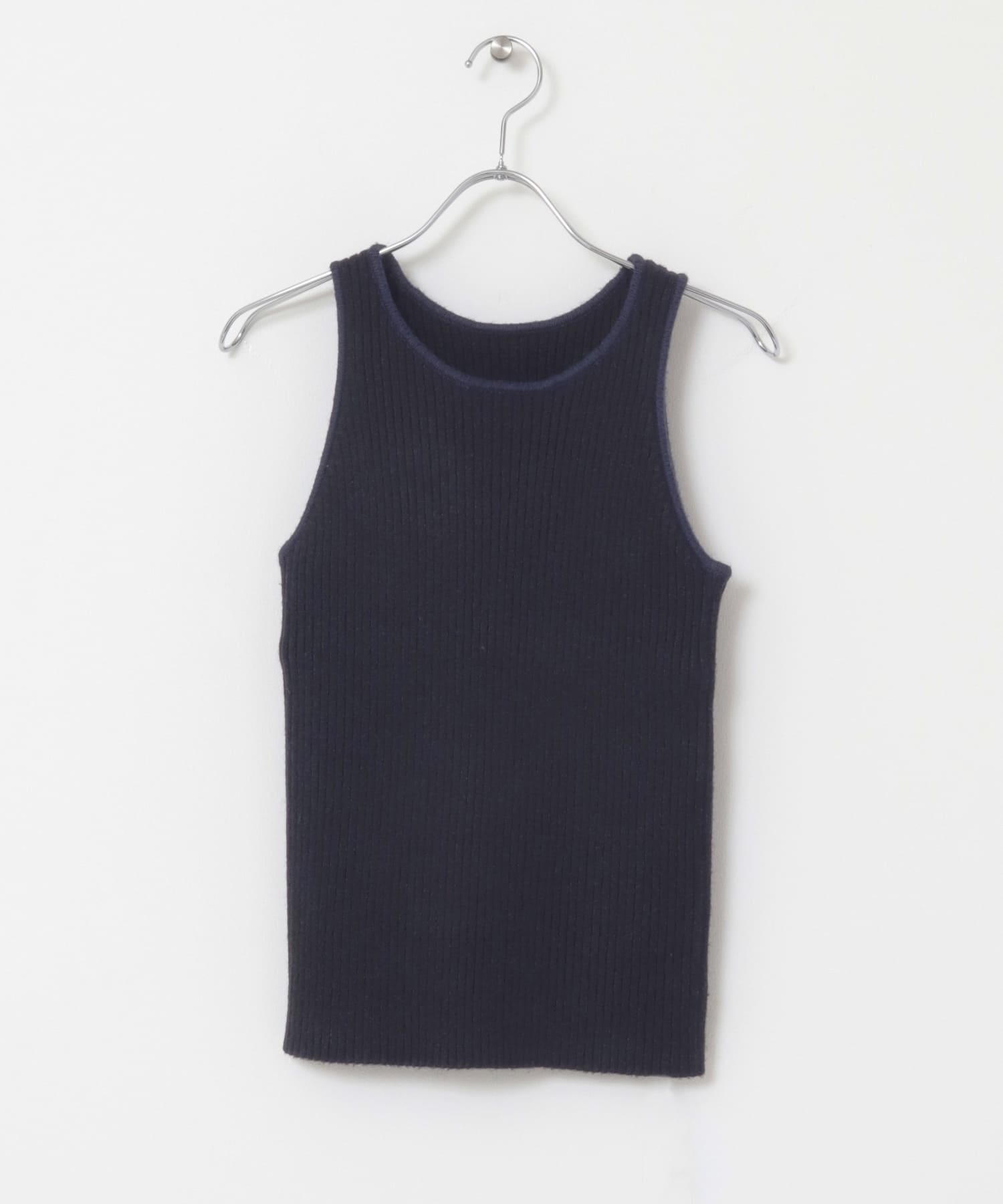 アメスリニットタンクトップ D.NAVY one