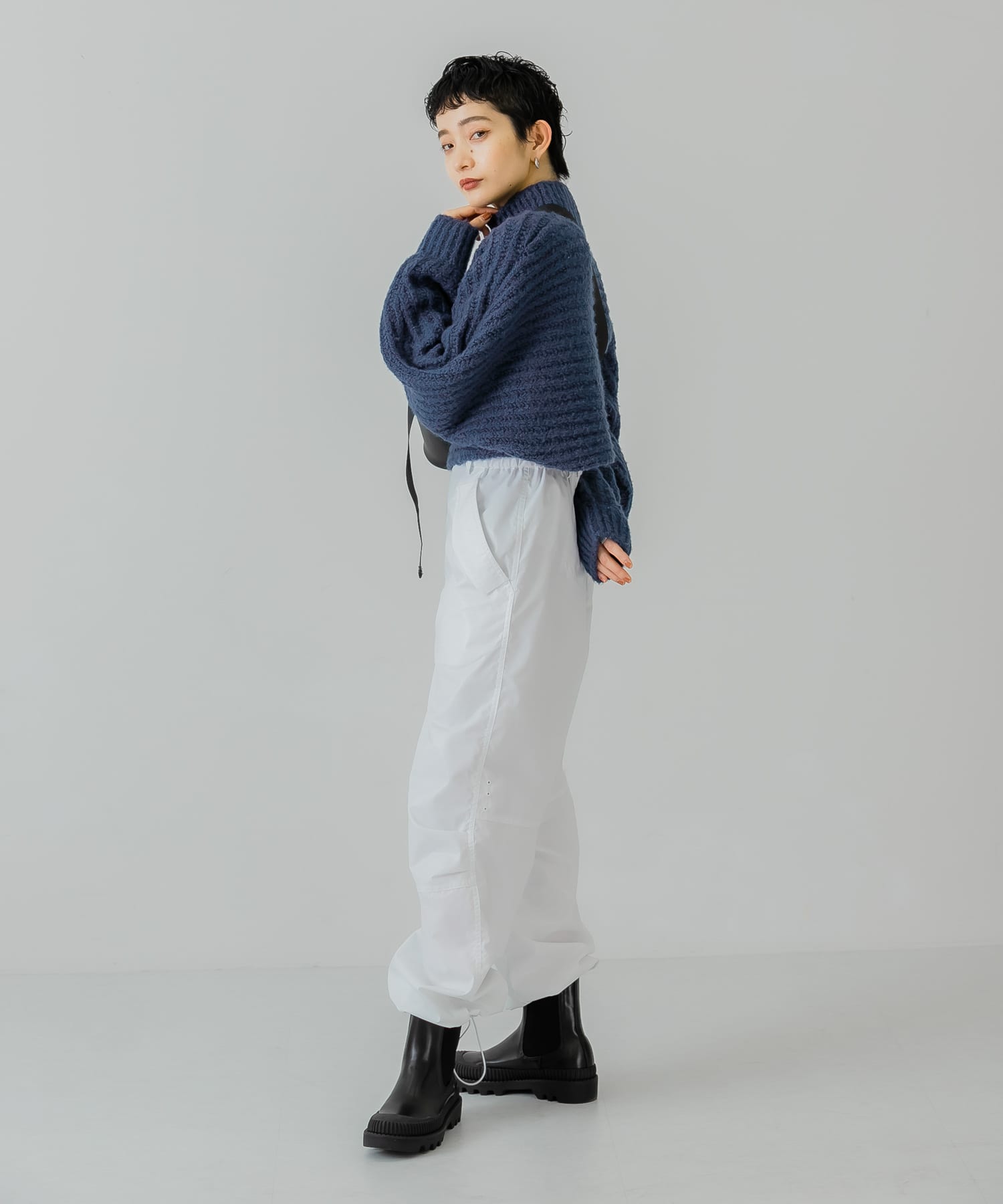 身長：159cm サイズ：one