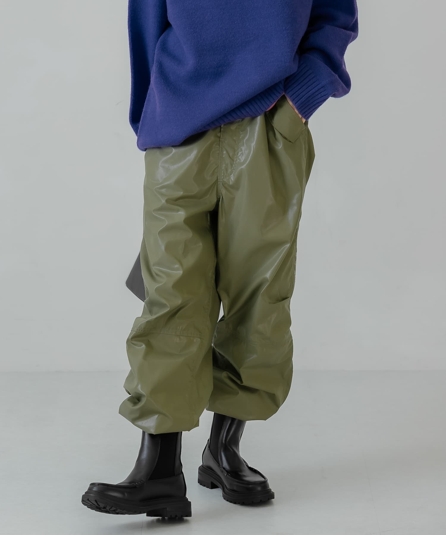 身長：159cm サイズ：one