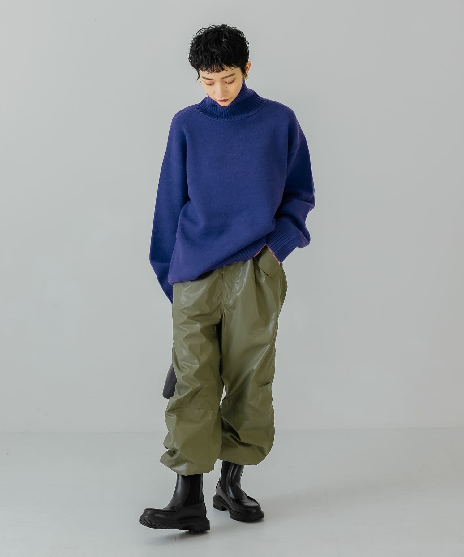 身長：159cm サイズ：one