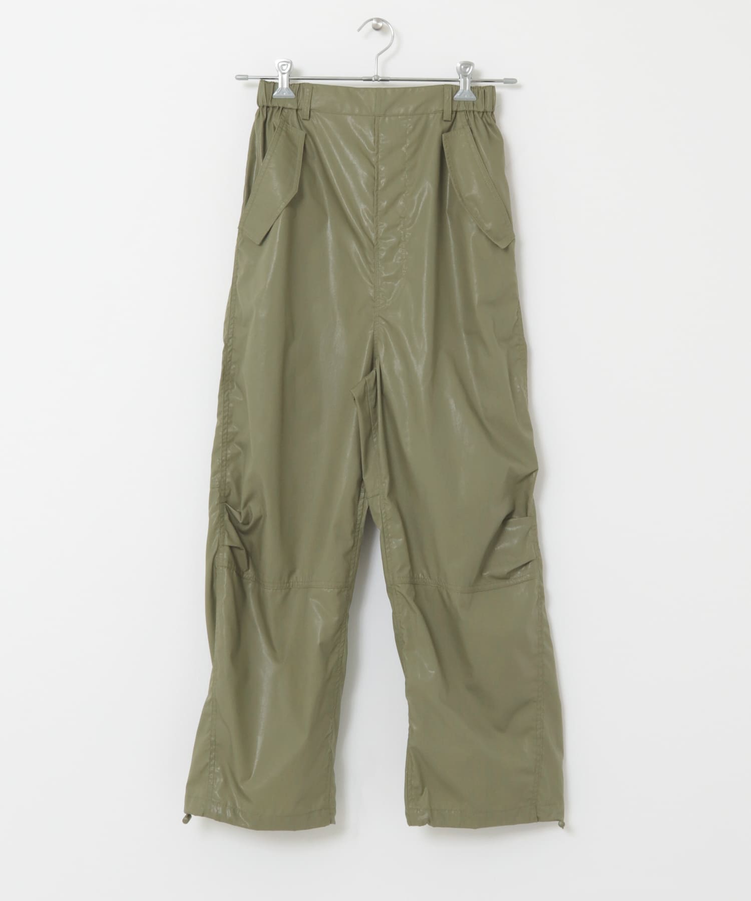 コーティングワークパンツ KHAKI one