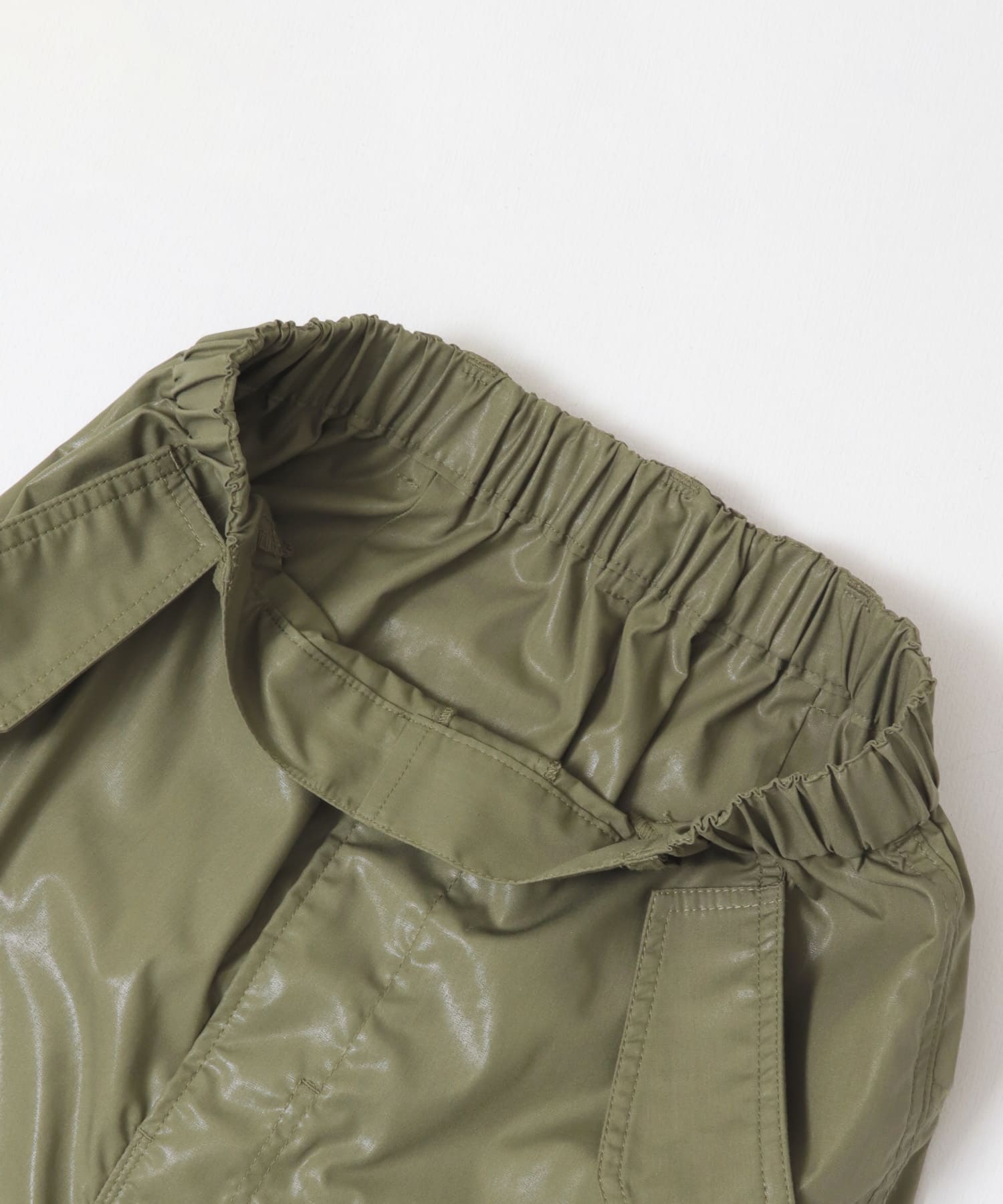 コーティングワークパンツ KHAKI one
