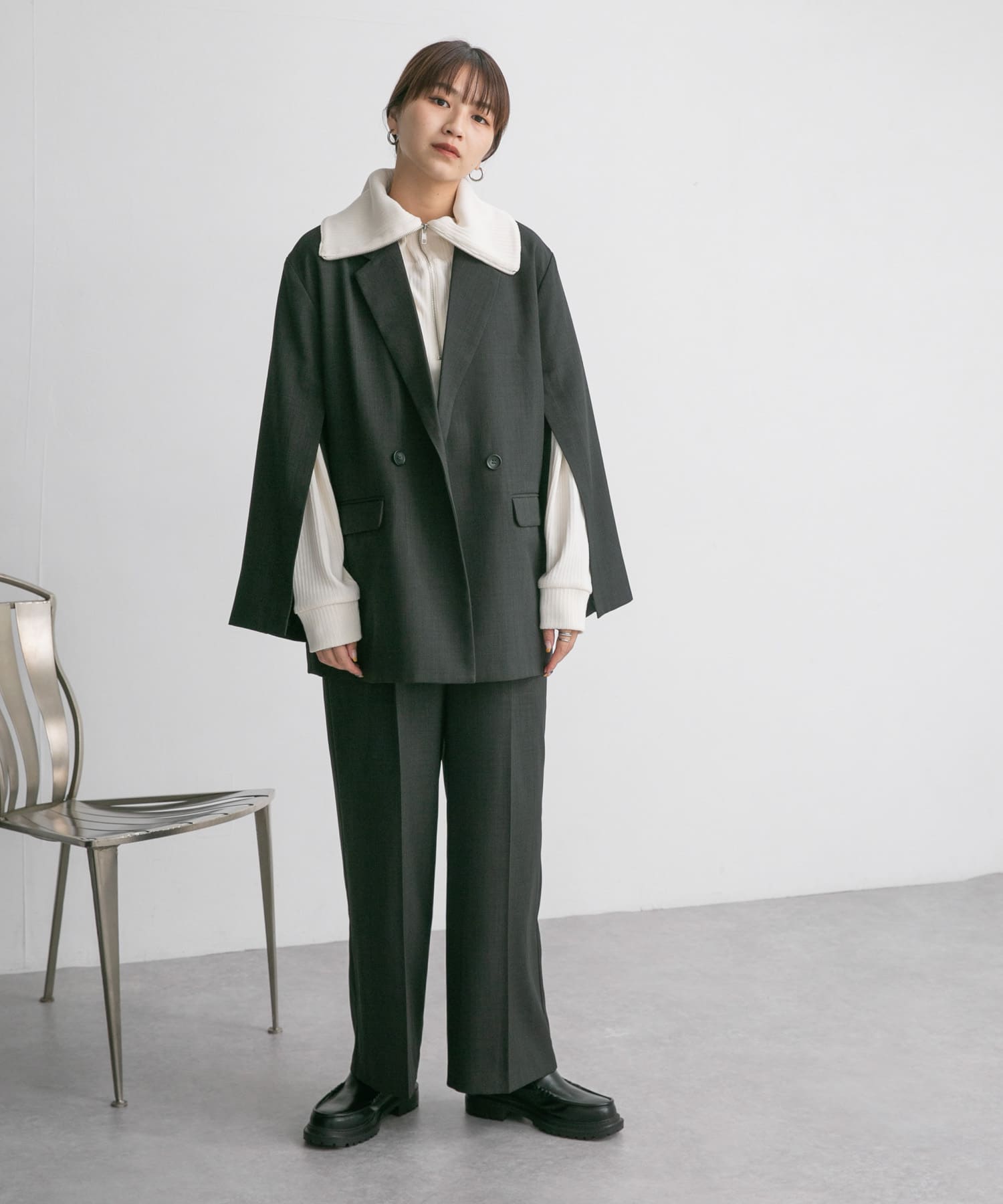身長：165cm サイズ：one