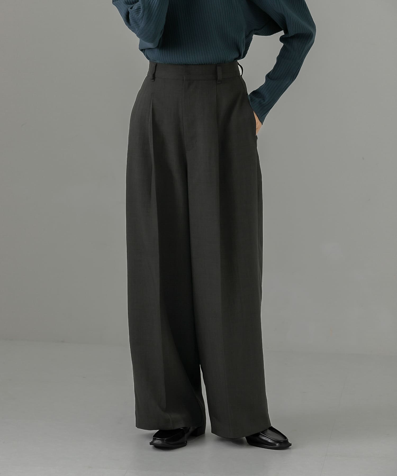 身長：159cm サイズ：one