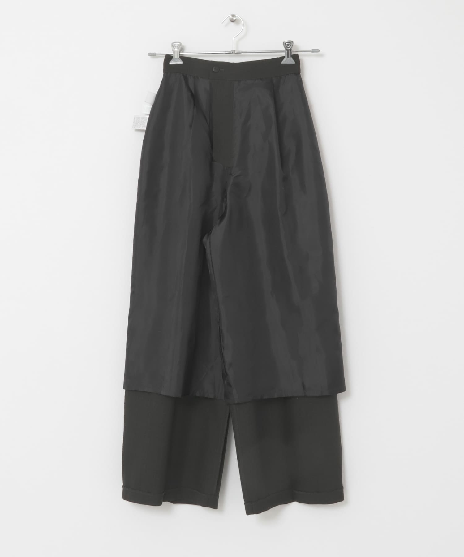 タックWIDEストレートパンツ CHARCOAL one