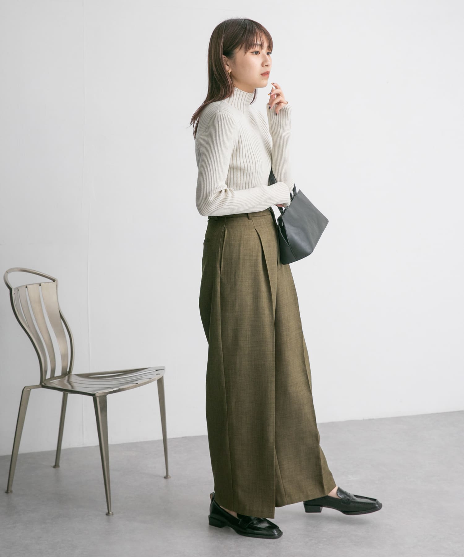 身長：165cm サイズ：one