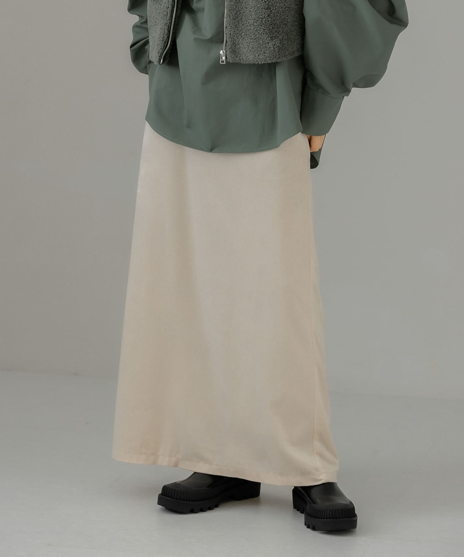 身長：159cm サイズ：one