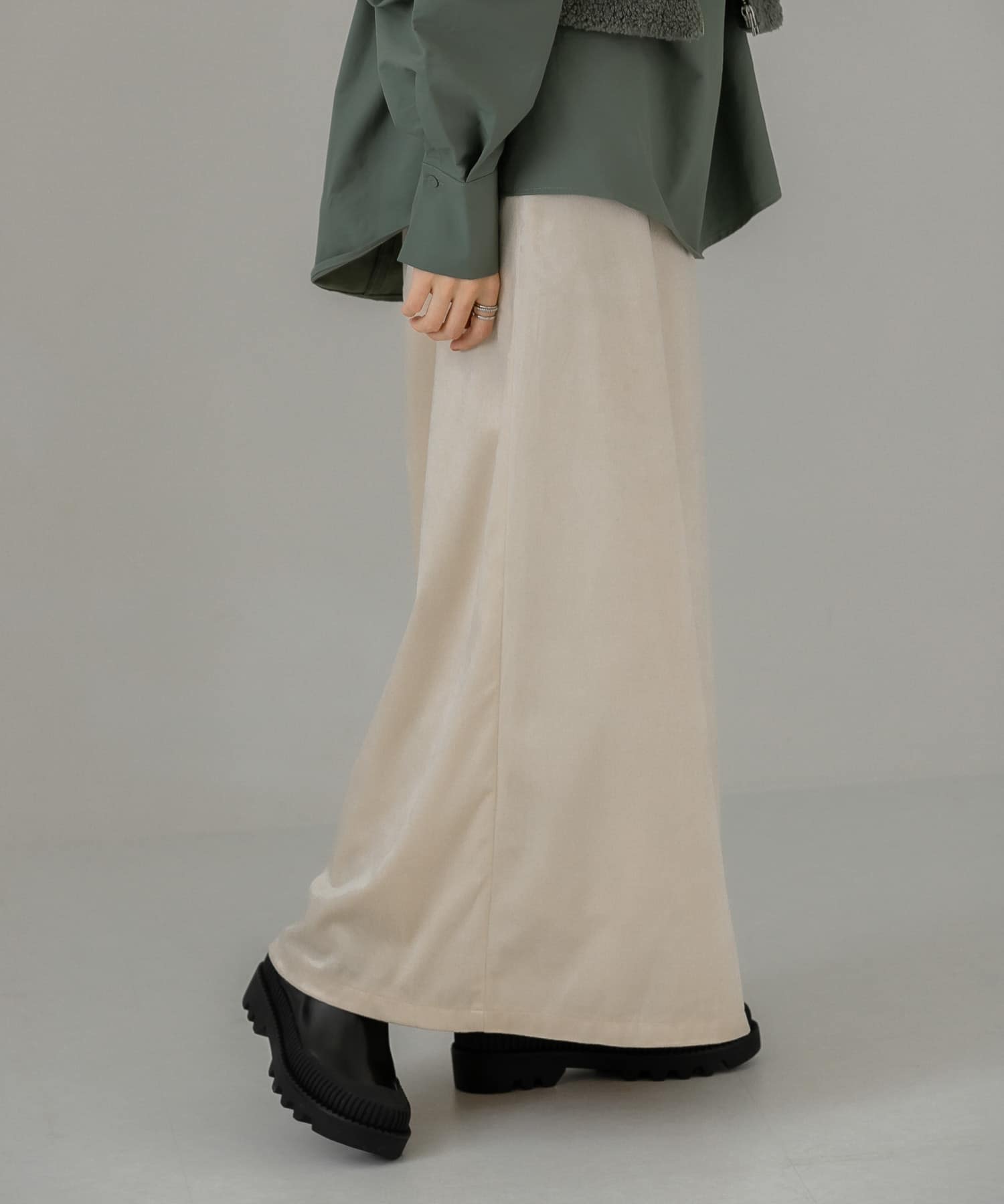 身長：159cm サイズ：one