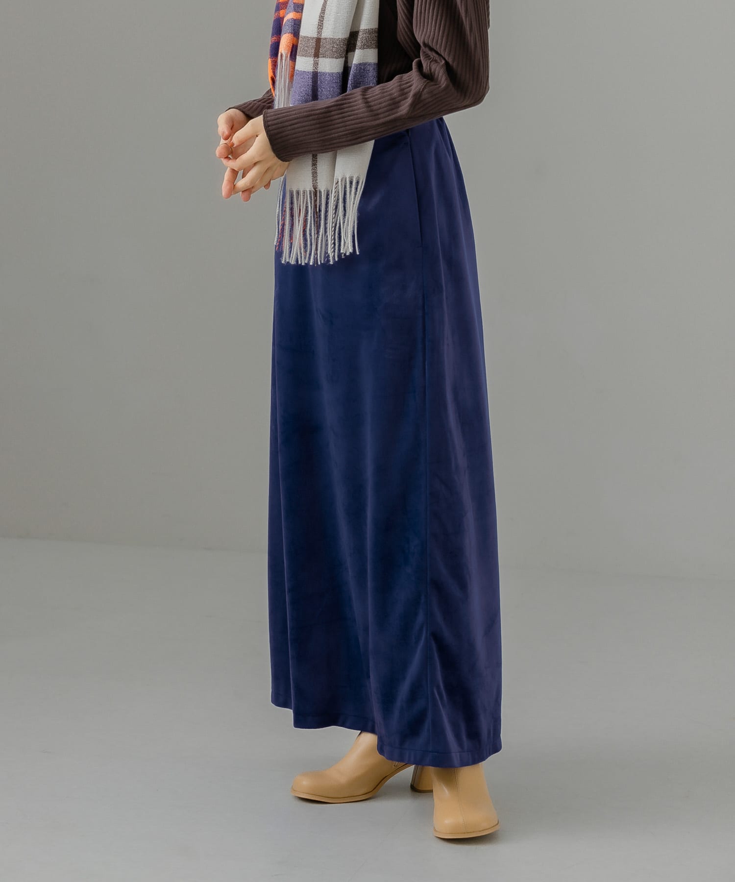 身長：159cm サイズ：one