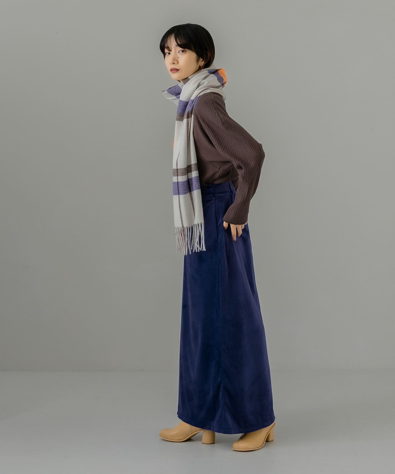 身長：159cm サイズ：one