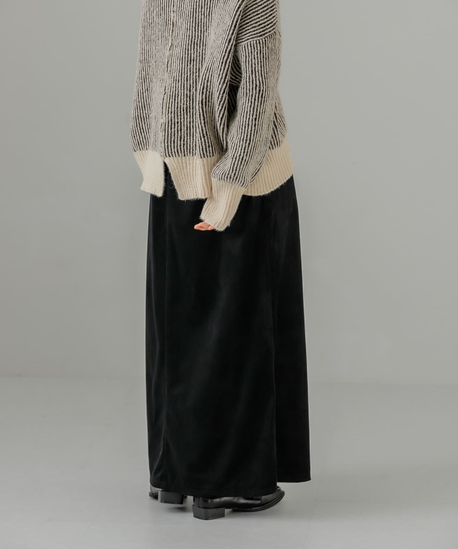 身長：159cm サイズ：one