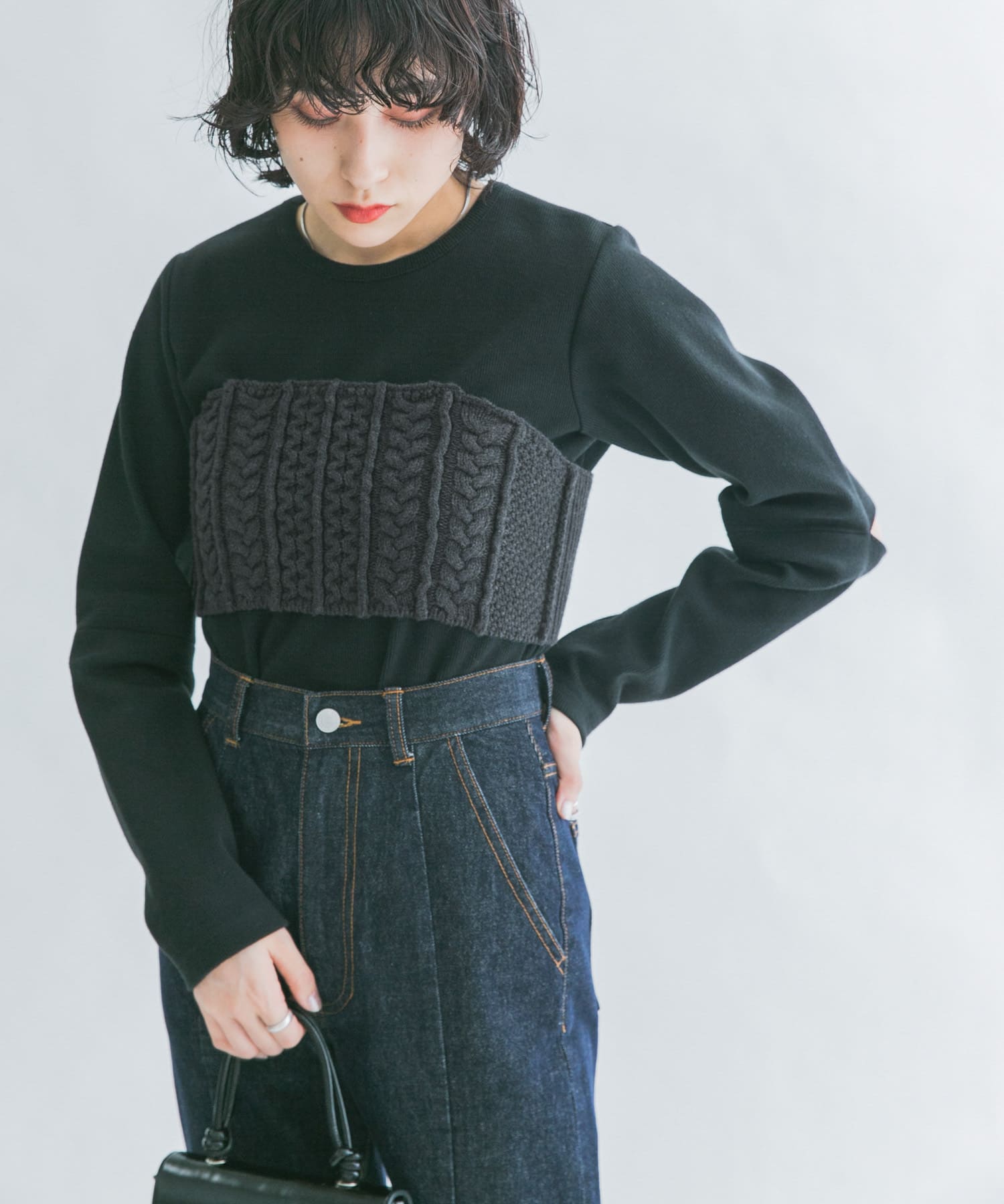身長：160cm サイズ：one