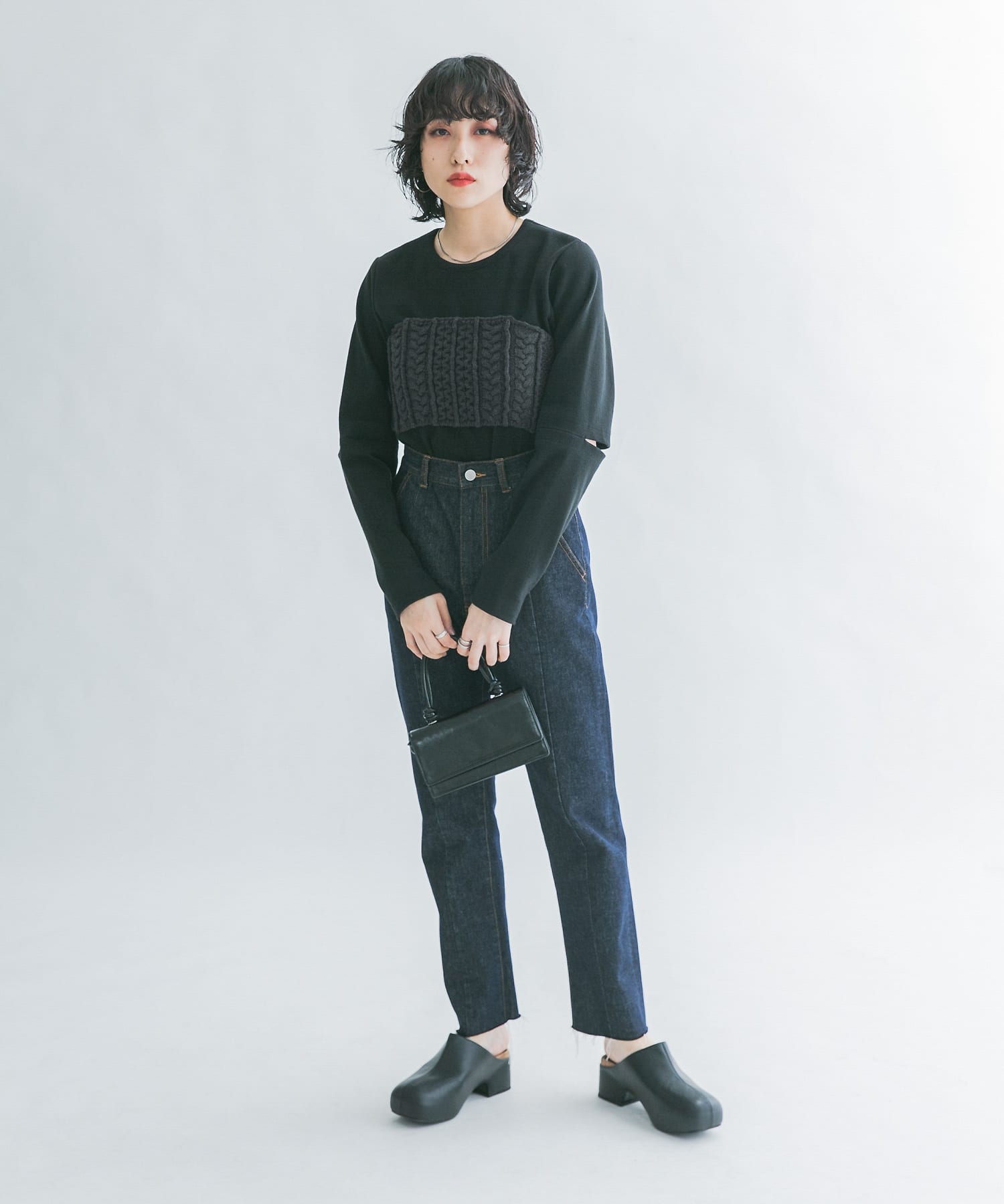 身長：160cm サイズ：one